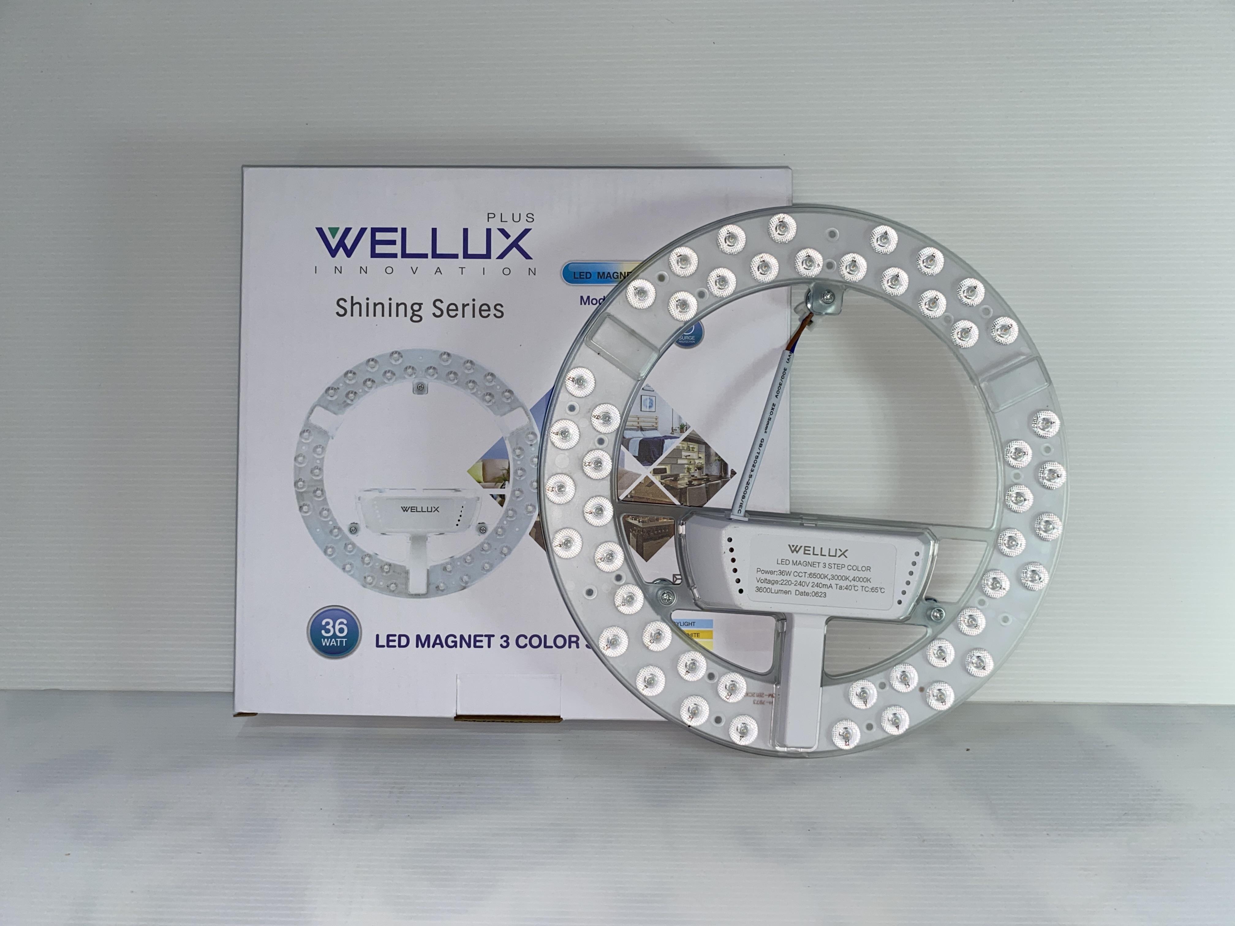 WELLUX Magnet LED SN WC 36 วัตต์ 3แสง