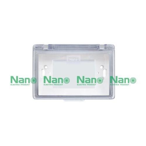 NANO ฝาครอบ NANO-411C (86*128*23mm.) ใส(50/ลัง) - ภาพที่ 8