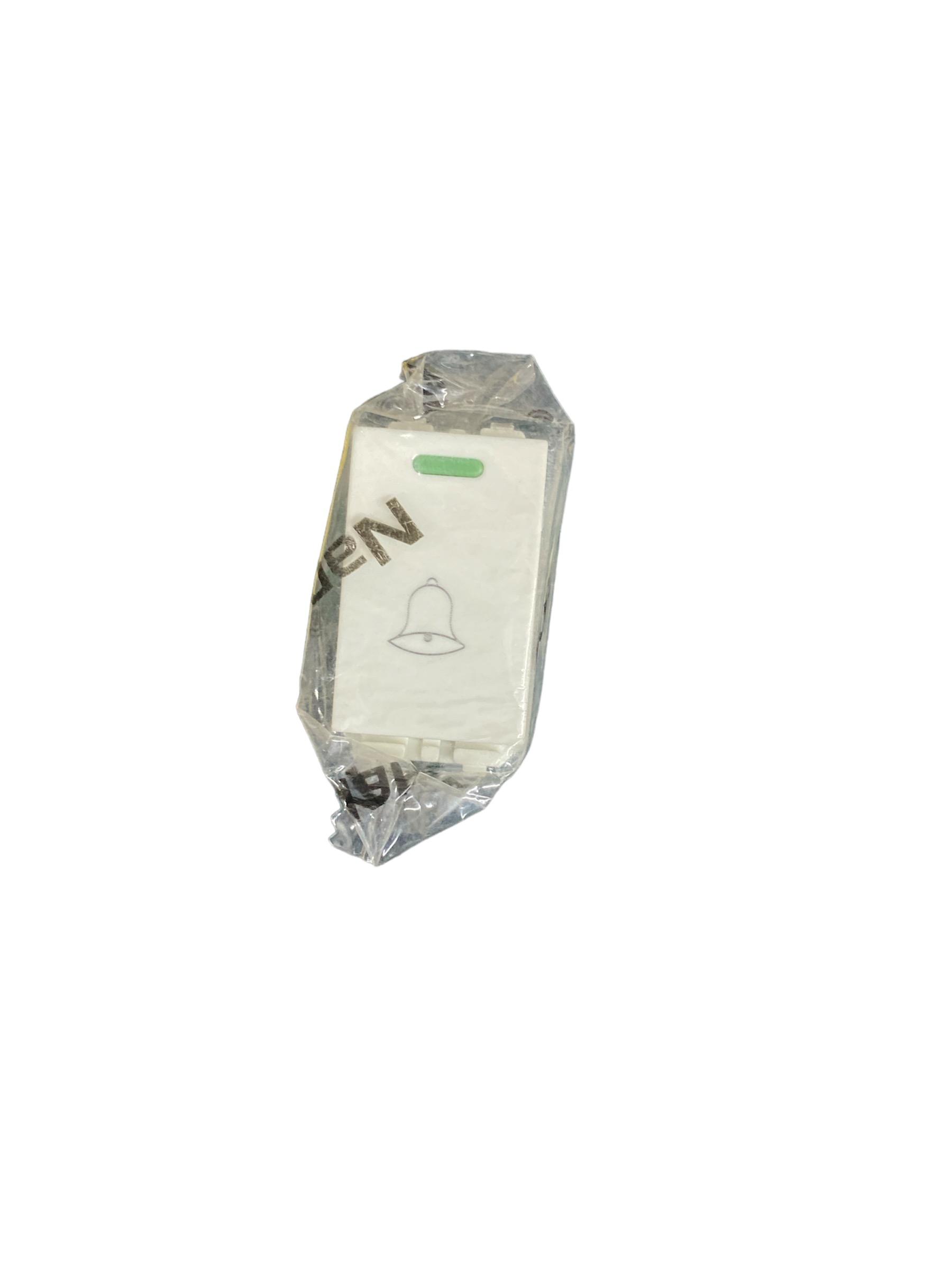 NANO สวิทซ์กดกระดิ่งแบบมีพรายน้ำ UR-B01W 16A.250V.ขาว(200/ลัง) แบรนด์ นาโน อิเลคทริค โปรดักซ์ - ระบบไฟฟ้าและระบบน้ำ ราคา 50 บาท