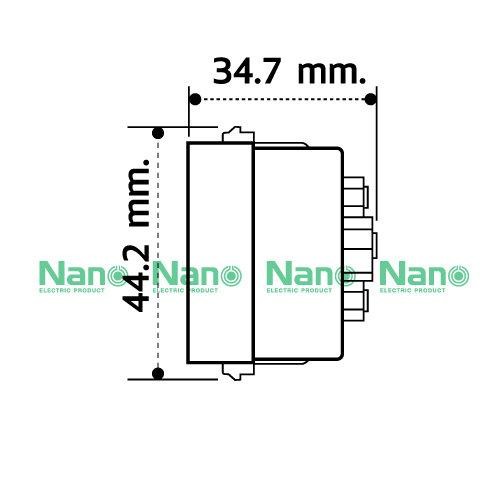 NANO เต้ารับเดี่ยวมีกราวน์ SC-P301 (2ช่อง) 16A.250V.ขาว(200/ลัง) - ภาพที่ 9