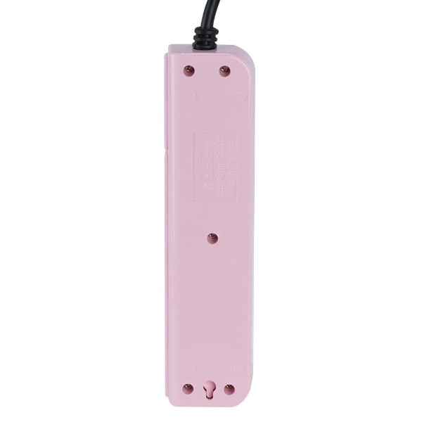 DATA ปลั๊กไฟ มอก. AP3159 3ช่อง 1สวิตซ์ 5ม. สีชมพู - ภาพที่ 6