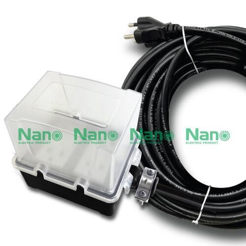 Nano บล๊อคยาง+เต้ารับ 4 ช่อง+สายไฟ 5M. RB10NS4-5M (18/ลัง) - ภาพที่ 10