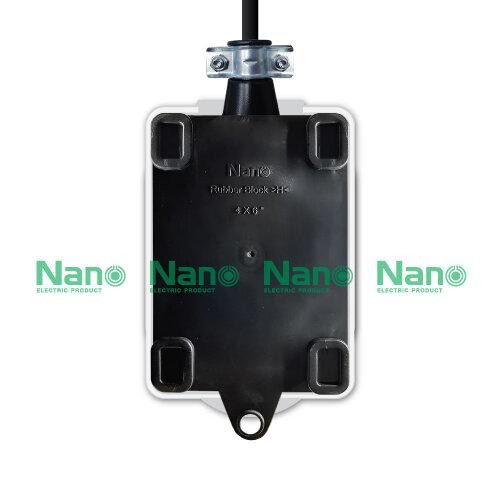 Nano บล๊อคยาง+เต้ารับ+เมนสวิทซ์+สายไฟ RB16HS4-10M 4ช่อง 16A.250V.(12/ลัง)) - ภาพที่ 10