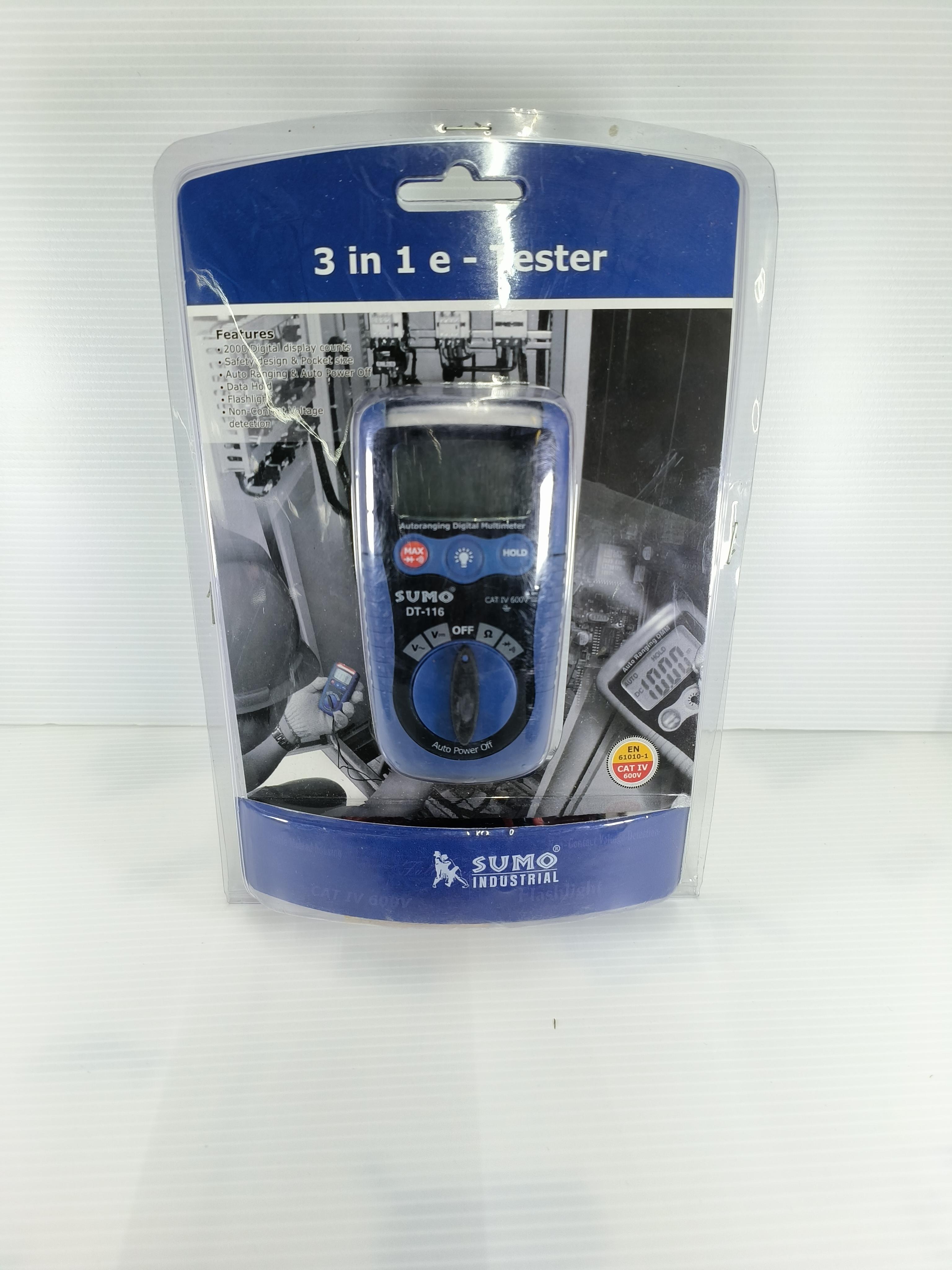 Sumo ดิจิตอลมัลติมิเตอร์ รุ่น DT-116