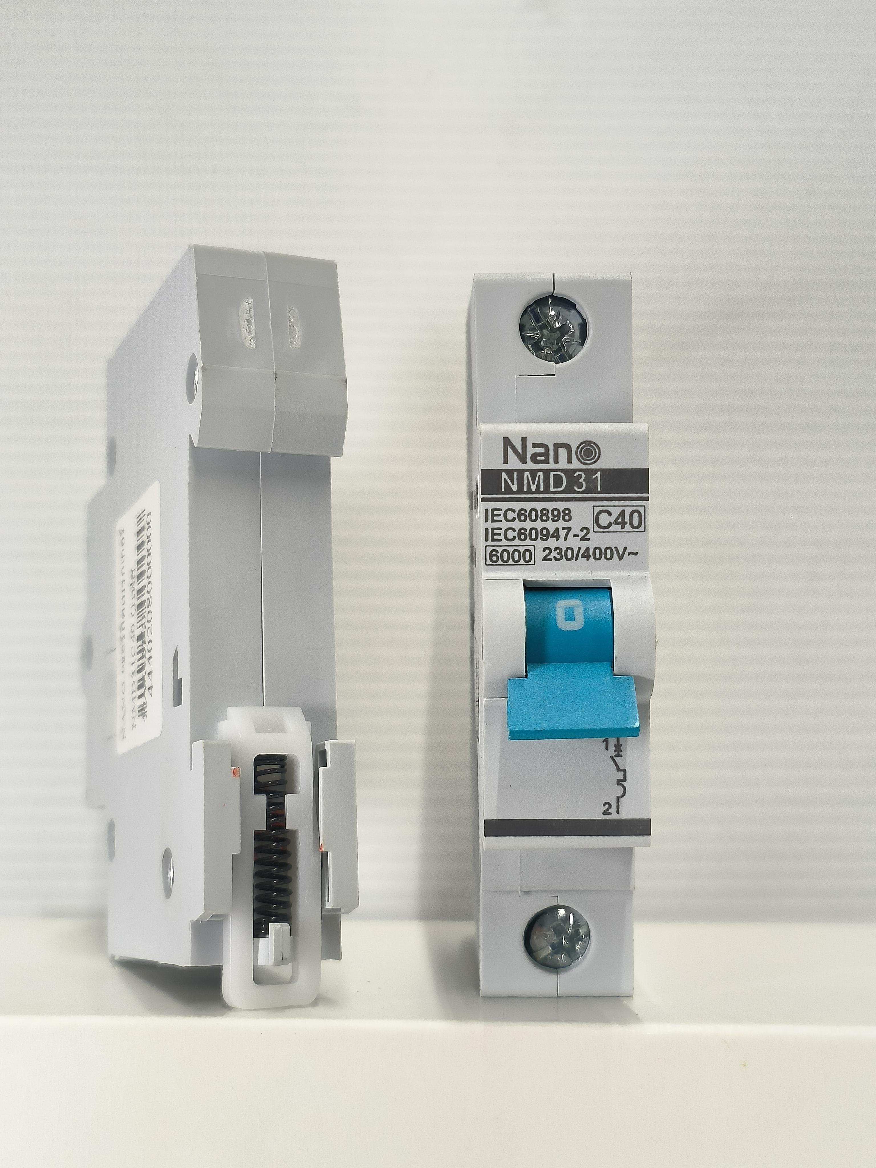 NANO เซอร์กิตเบรกเกอร์ NMD31C40 (1เฟส 40A)(12/ลัง)