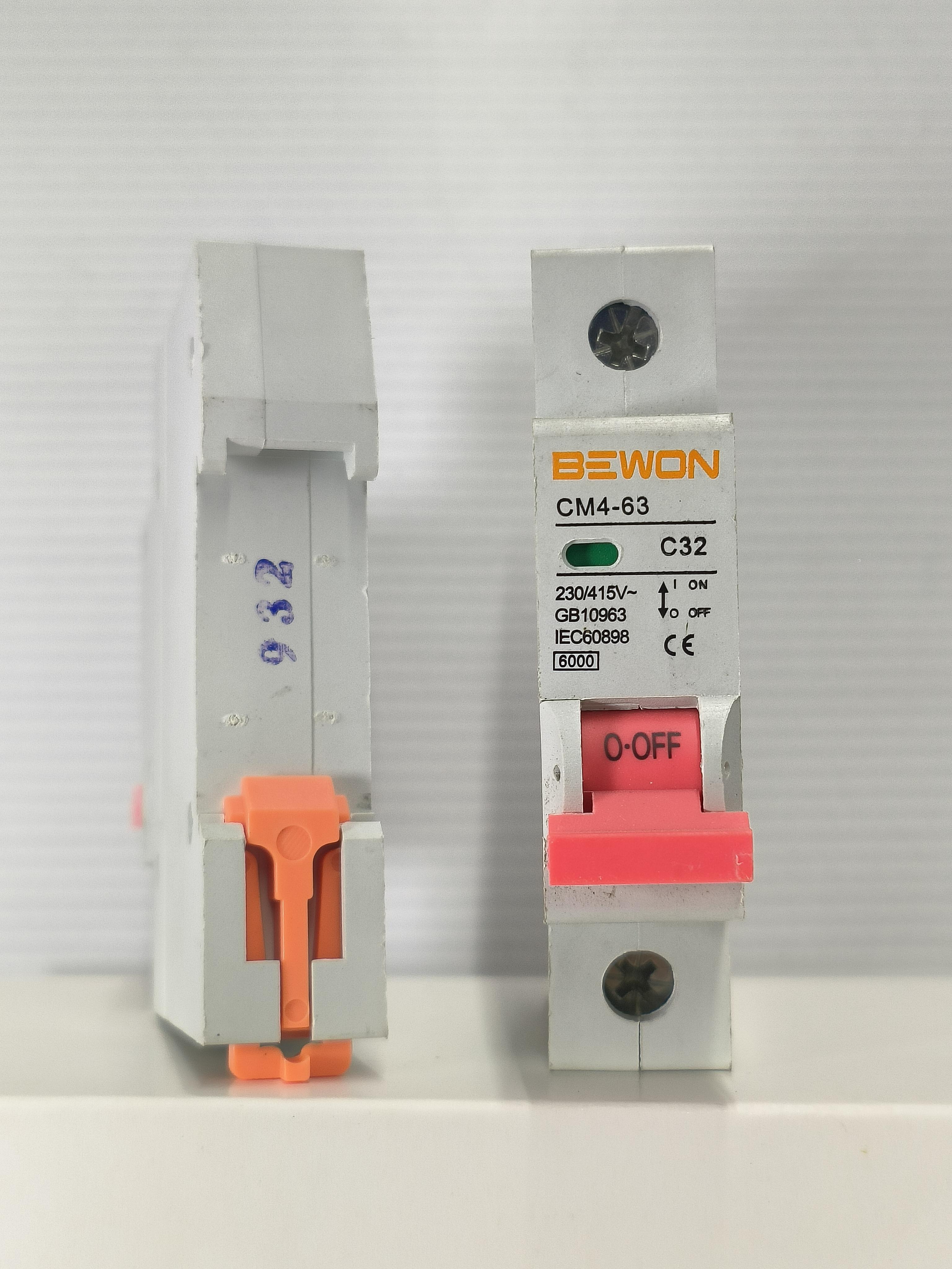 ลูกเซอร์กิต 1P 32A BW แบรนด์ BEWON - ระบบไฟฟ้าและระบบน้ำ ราคา 60 บาท