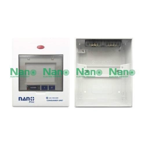 NANO ตู้คอนซูมเมอร์ เกาะราง NNP-CM50B-02 เมนMCB+2ช่อง 50A+ลูกย่อย2ตัว(10/ลัง) - ภาพที่ 8