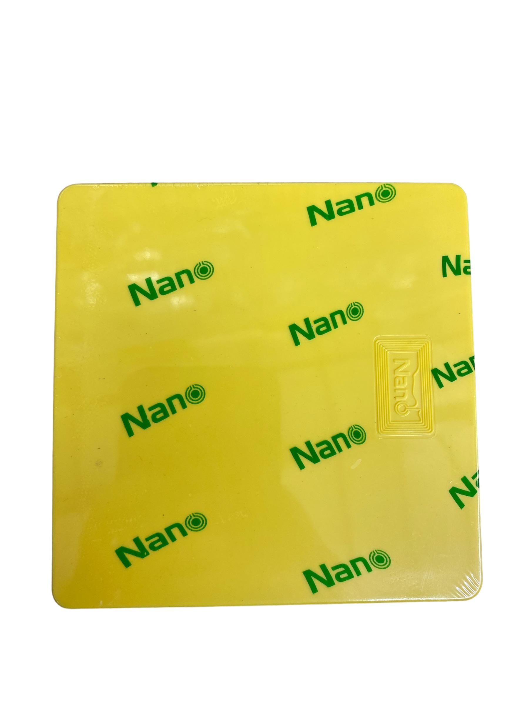 NANO กล่องพักสายสี่เหลี่ยม NANO-44Y (4*4) เหลือง(30/ลัง) แบรนด์ นาโน อิเลคทริค โปรดักซ์ - ระบบไฟฟ้าและระบบน้ำ ราคา 33 บาท