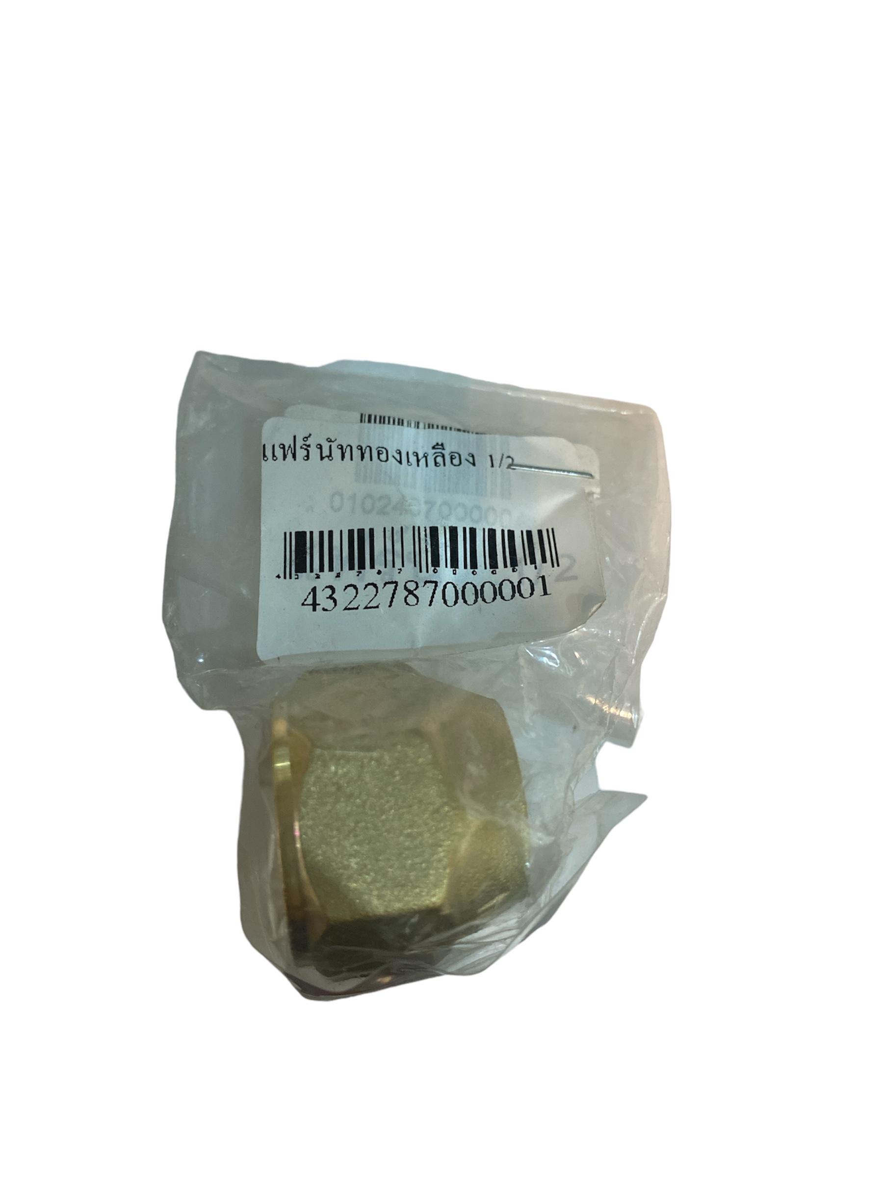 แฟร์นัททองเหลือง 1/2 - ระบบไฟฟ้าและระบบน้ำ ราคา 29 บาท