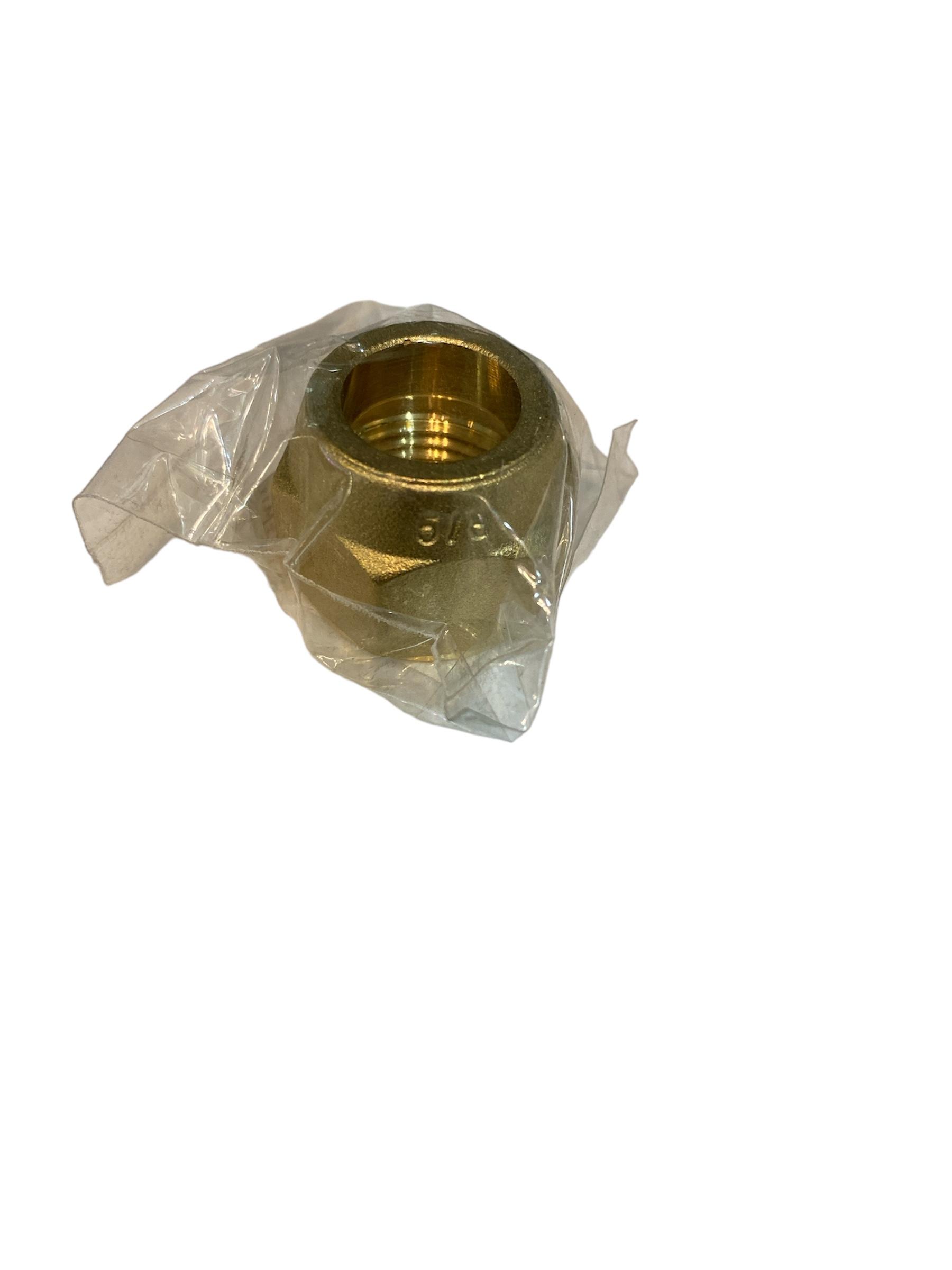 แฟร์นัททองเหลือง 5/8 - ระบบไฟฟ้าและระบบน้ำ ราคา 40 บาท