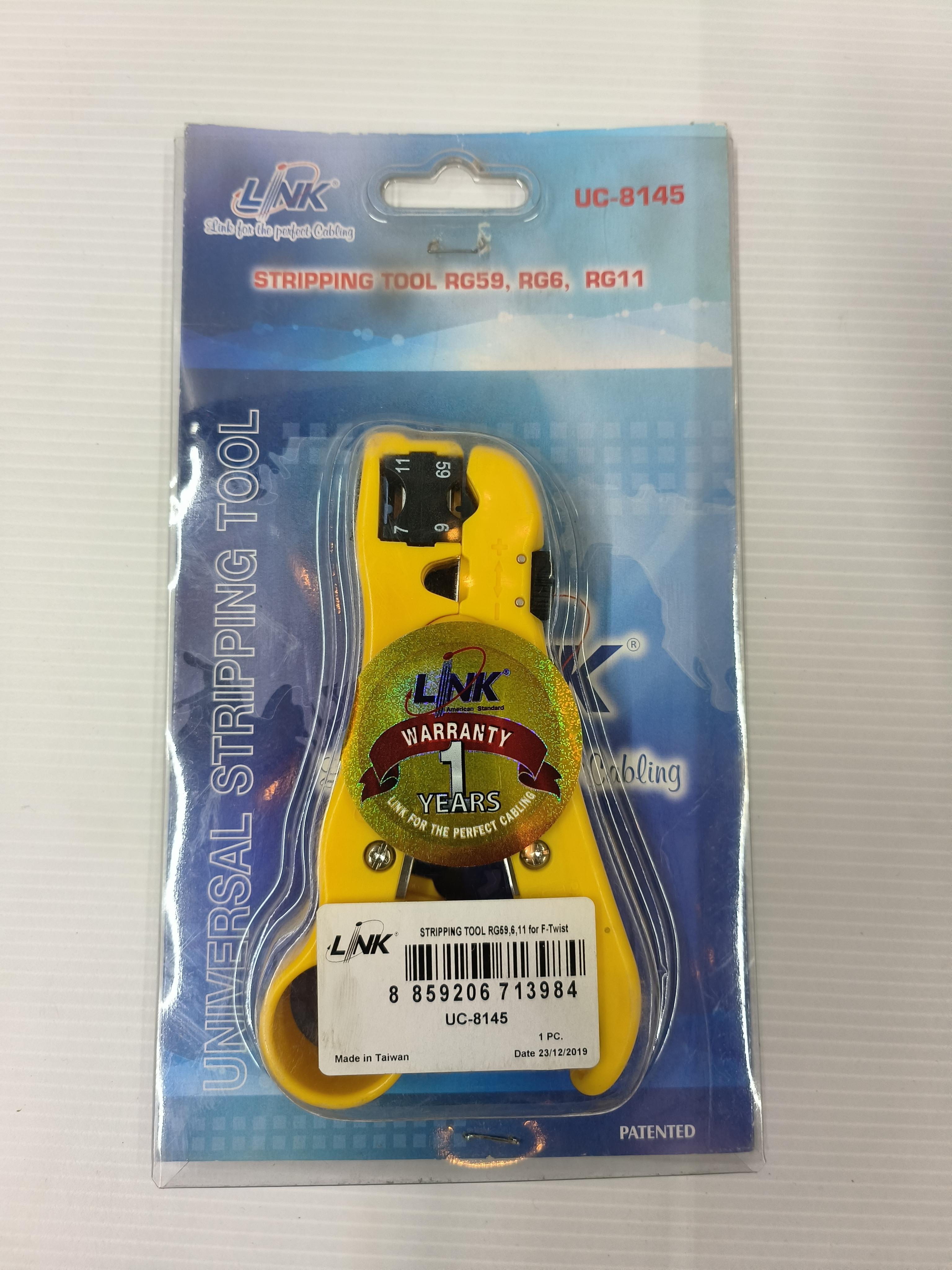 LINK เครื่องมือปลอกสาย RG 59,6,11 UC8145