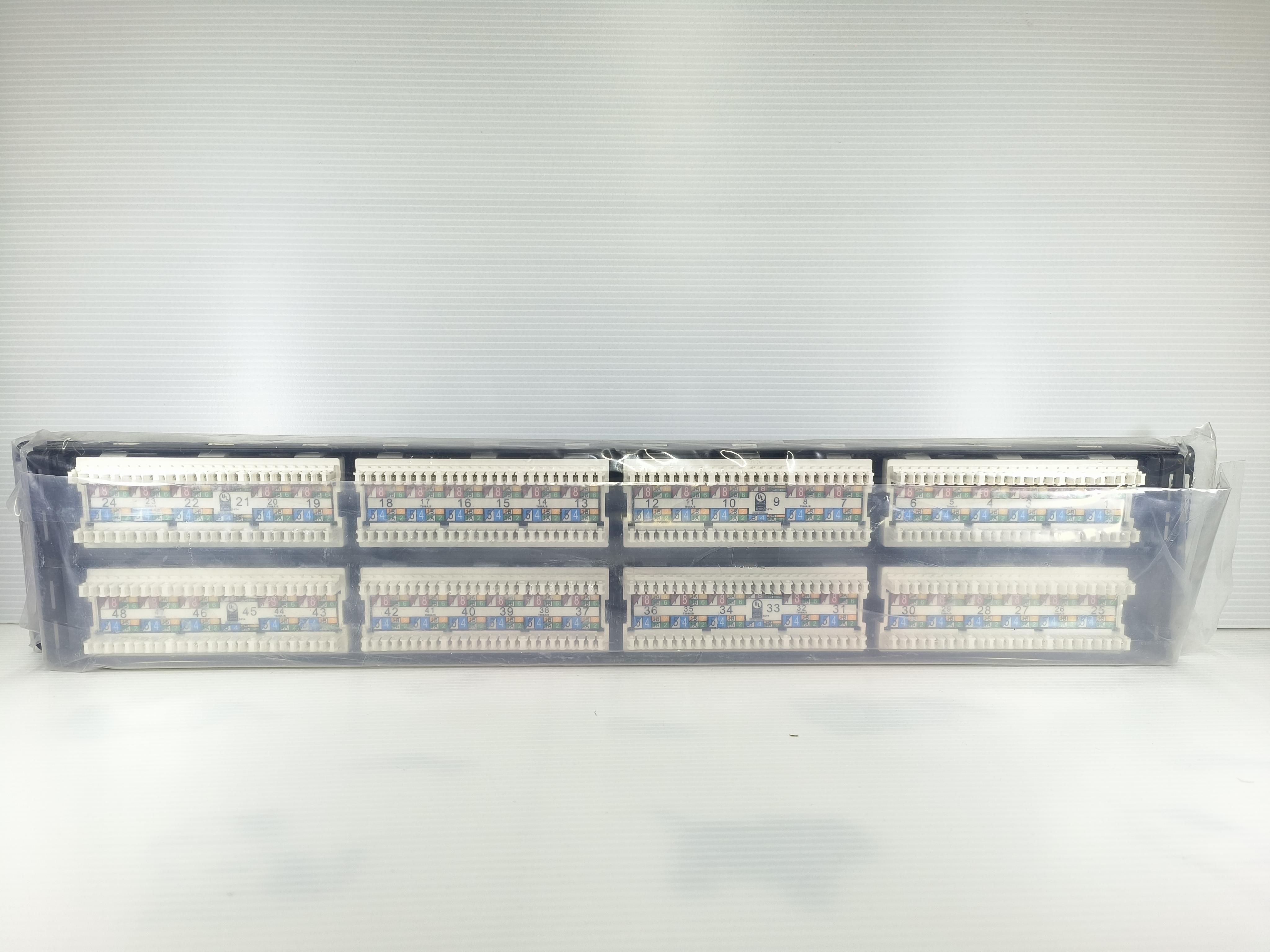LINK พาแนล CAT6 PATCH PANEL 48 PORT(1U)w/MANAGEMENT US3148A - ภาพที่ 2