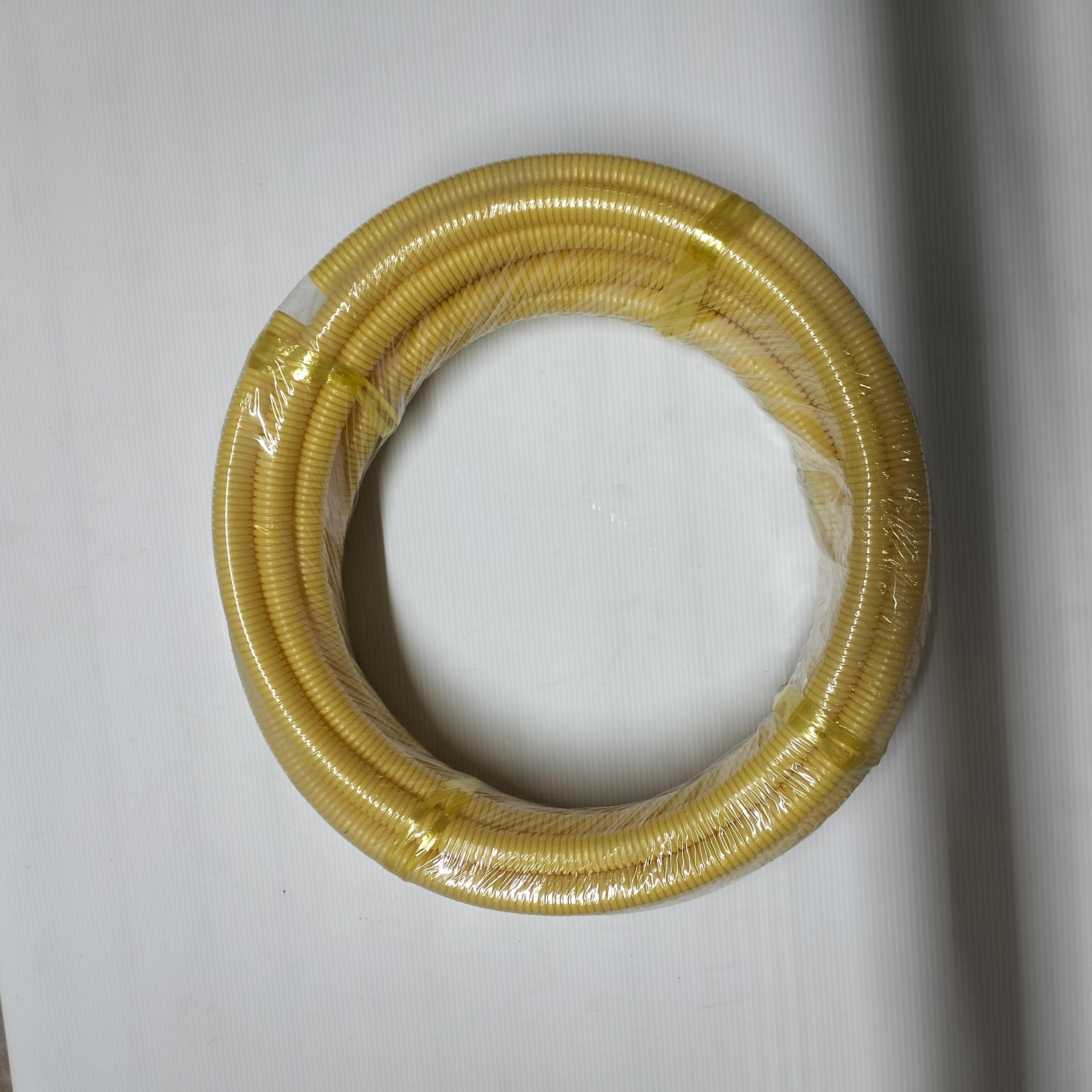 NANO ท่ออ่อนลายลูกฟูก NNCY15(10M) (3/8) 10ม. เหลือง