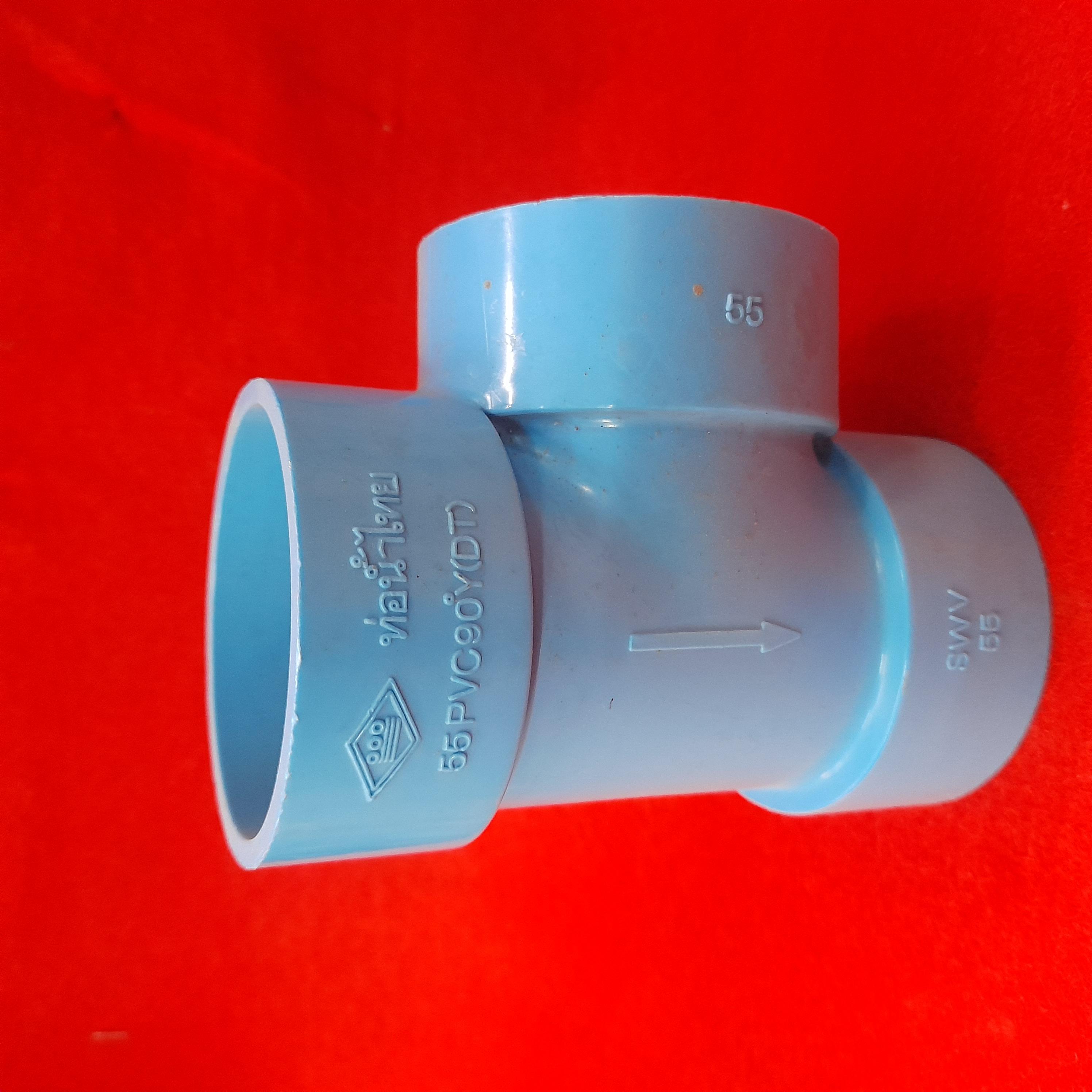 ท่อน้ำไทย สามตาบาง 90 องศา PVC 2 นิ้ว แบรนด์ ท่อน้ำไทย - ระบบไฟฟ้าและระบบน้ำ ราคา 25 บาท