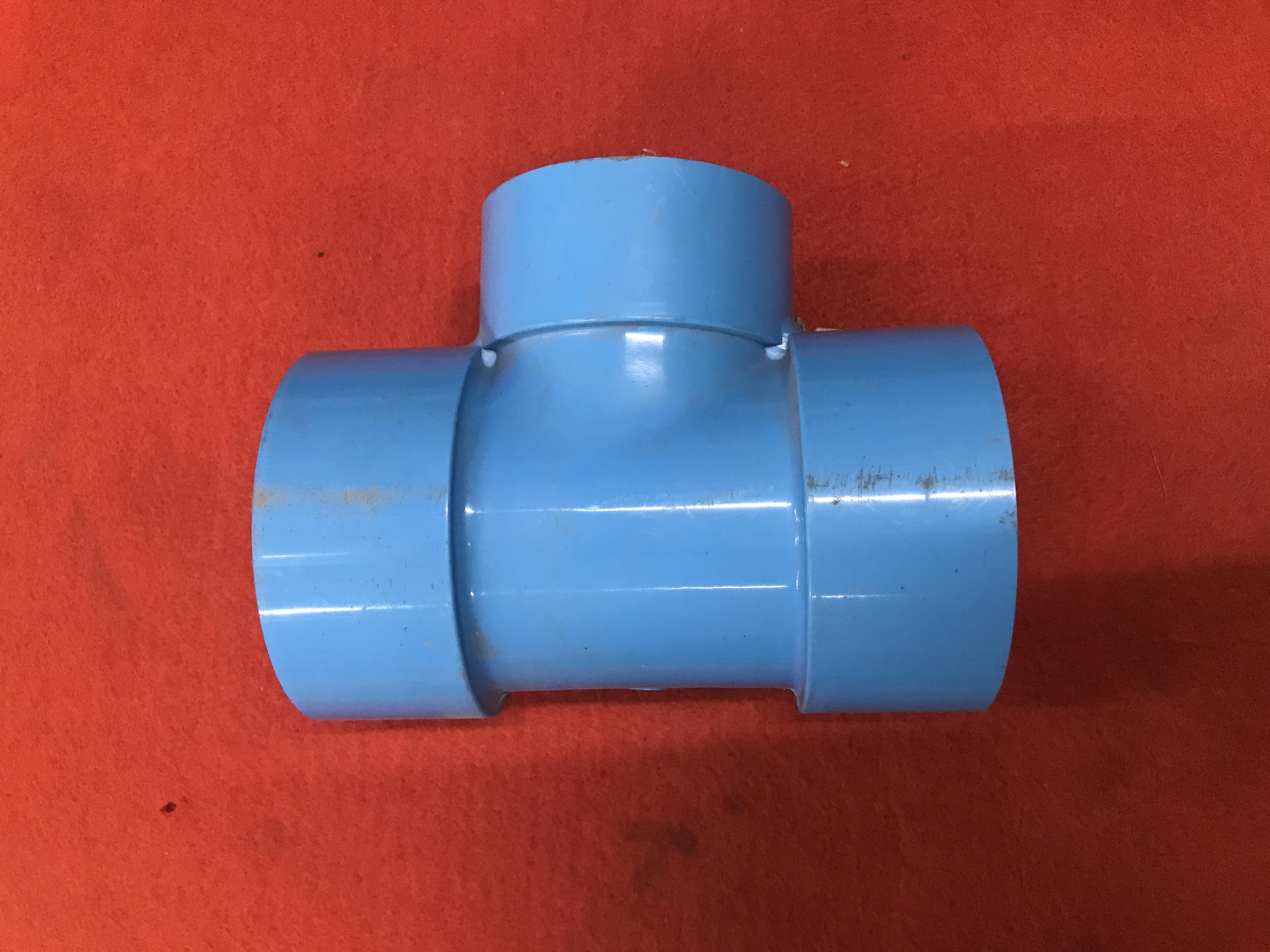 ท่อน้ำไทย สามตาบางลด90 PVC 3*2-1/2นิ้ว แบรนด์ ท่อน้ำไทย - ระบบไฟฟ้าและระบบน้ำ ราคา 85 บาท