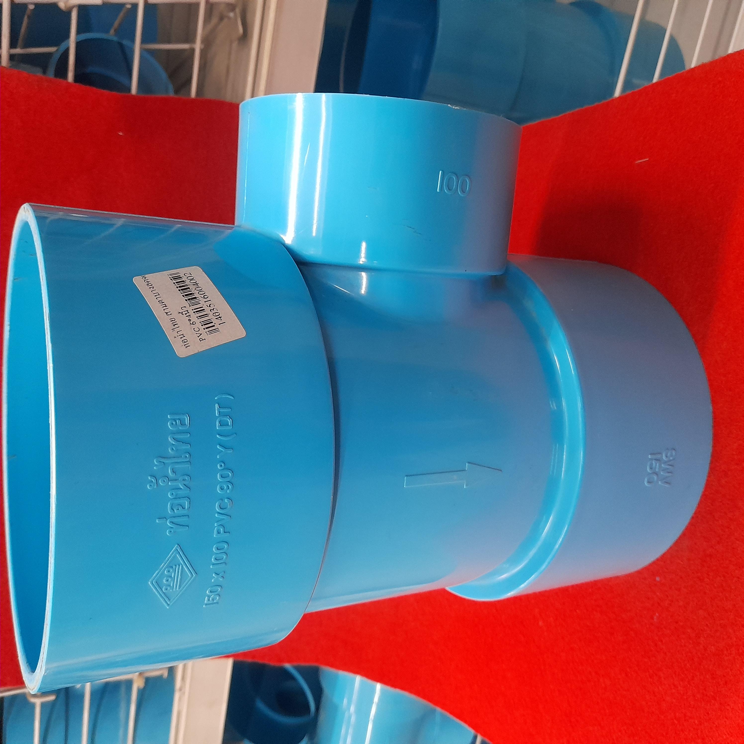 ท่อน้ำไทย สามตาบางลด90 PVC 6*4นิ้ว (6ตัว/ลัง) แบรนด์ ท่อน้ำไทย - ระบบไฟฟ้าและระบบน้ำ ราคา 660 บาท