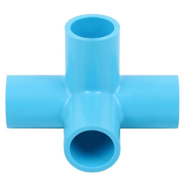 ท่อน้ำไทย สี่ทางตั้งฉาก PVC 1/2นิ้ว (95ตัว/ลัง) - ภาพที่ 4