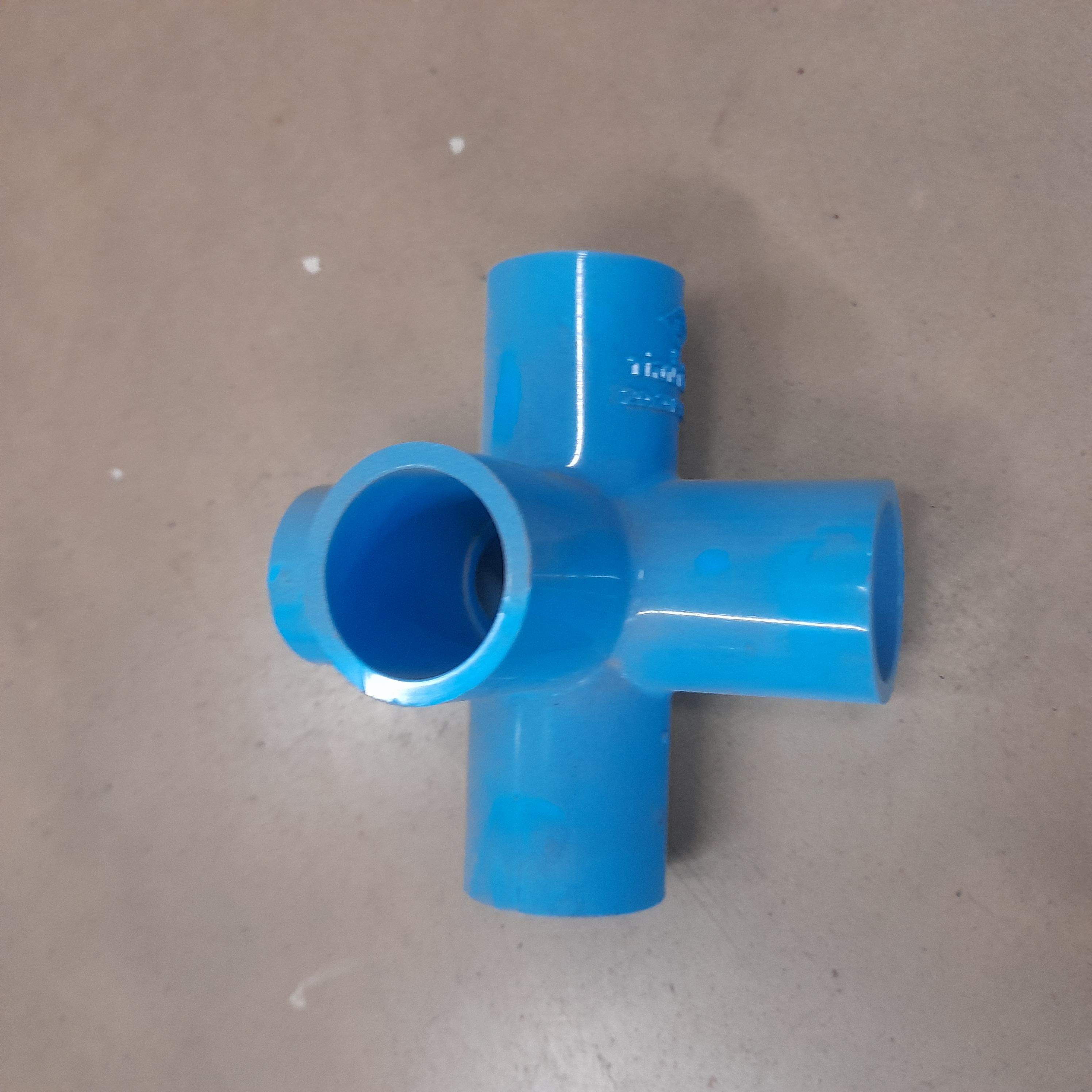 ท่อน้ำไทย ห้าทางตั้งฉาก PVC 3/4นิ้ว (45ตัว/กล่อง) แบรนด์ ท่อน้ำไทย - ระบบไฟฟ้าและระบบน้ำ ราคา 35 บาท
