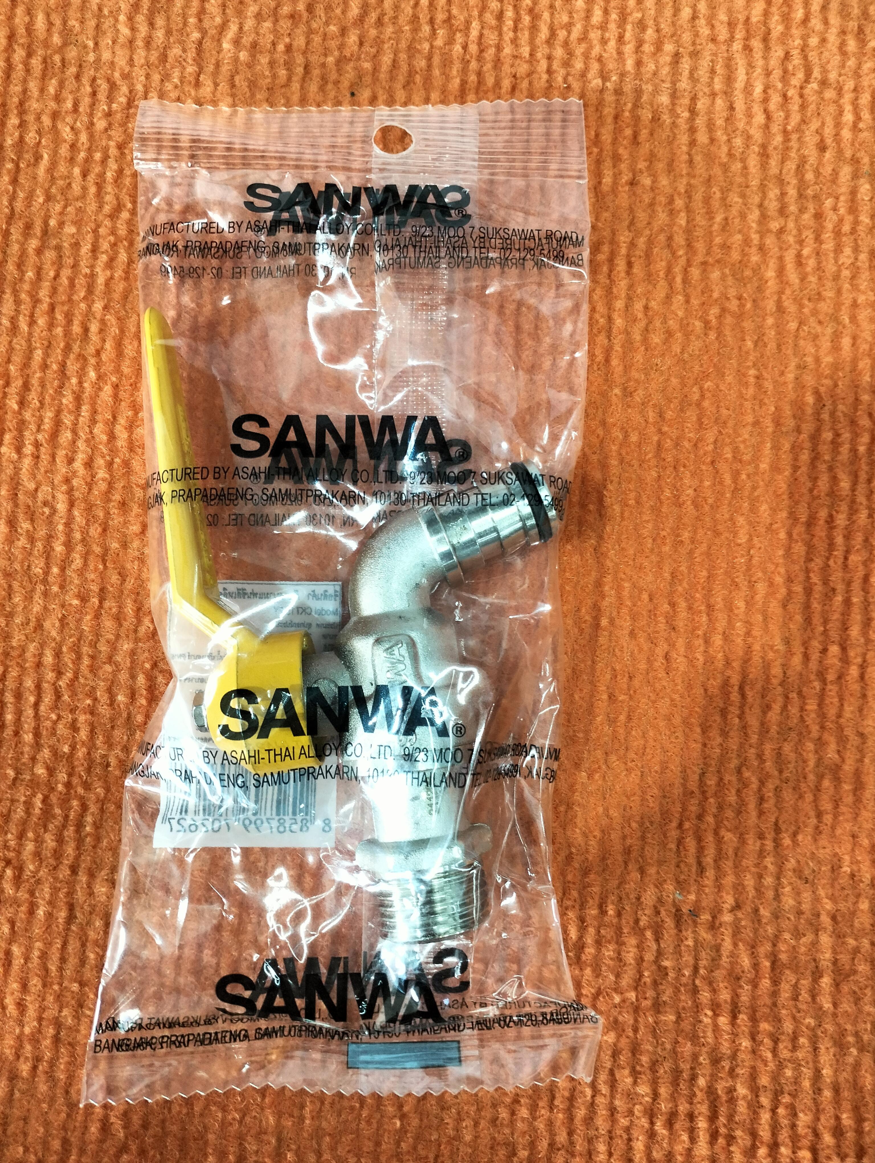 SANWA ก๊อกแฟนซีสนาม CKT15 FC Y 1/2 สีเหลือง (10อัน/กล่อง) แบรนด์ SCG ดูร่าวัน - ระบบไฟฟ้าและระบบน้ำ ราคา 120 บาท