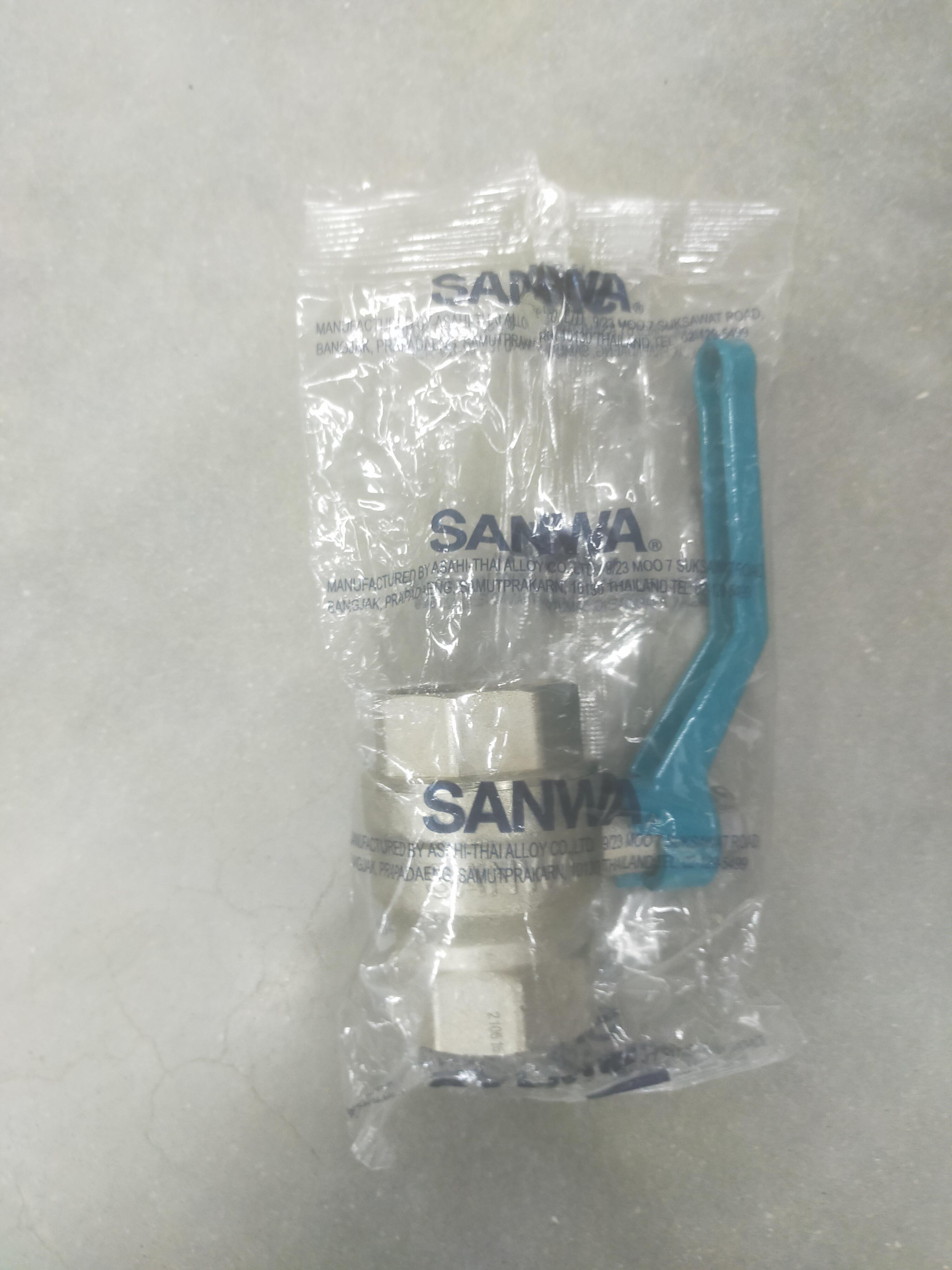 SANWA บอลวาล์ว (รูเต็ม) BV25 FB 1 (10ตัว/กล่อง) แบรนด์ SCG ดูร่าวัน - ระบบไฟฟ้าและระบบน้ำ ราคา 250 บาท
