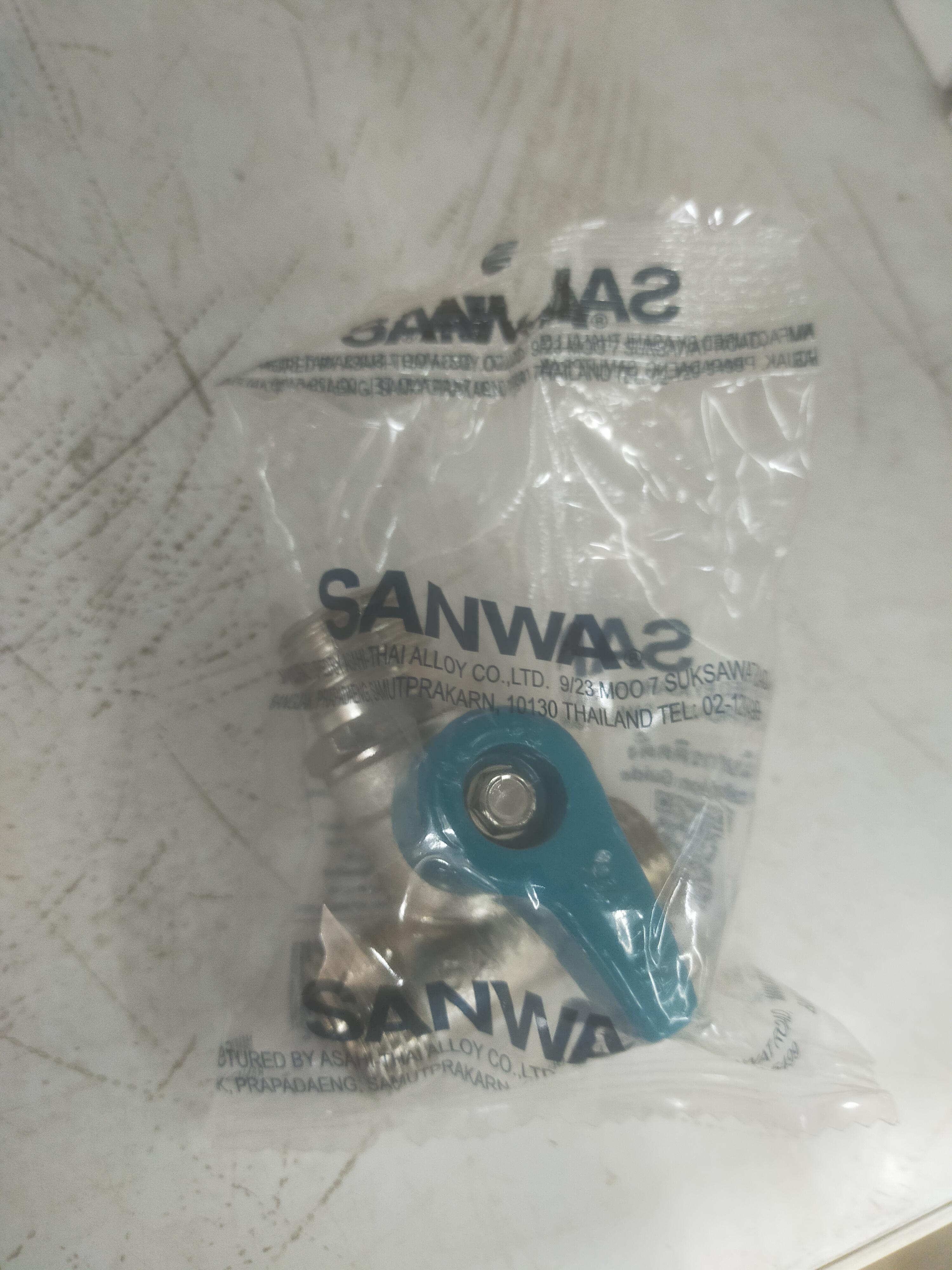 SANWA มินิบอลวาล์ว 3ทาง (ผผผ.) BV15 MINI (WM) 1/2 แบรนด์ SCG ดูร่าวัน - ระบบไฟฟ้าและระบบน้ำ ราคา 115 บาท