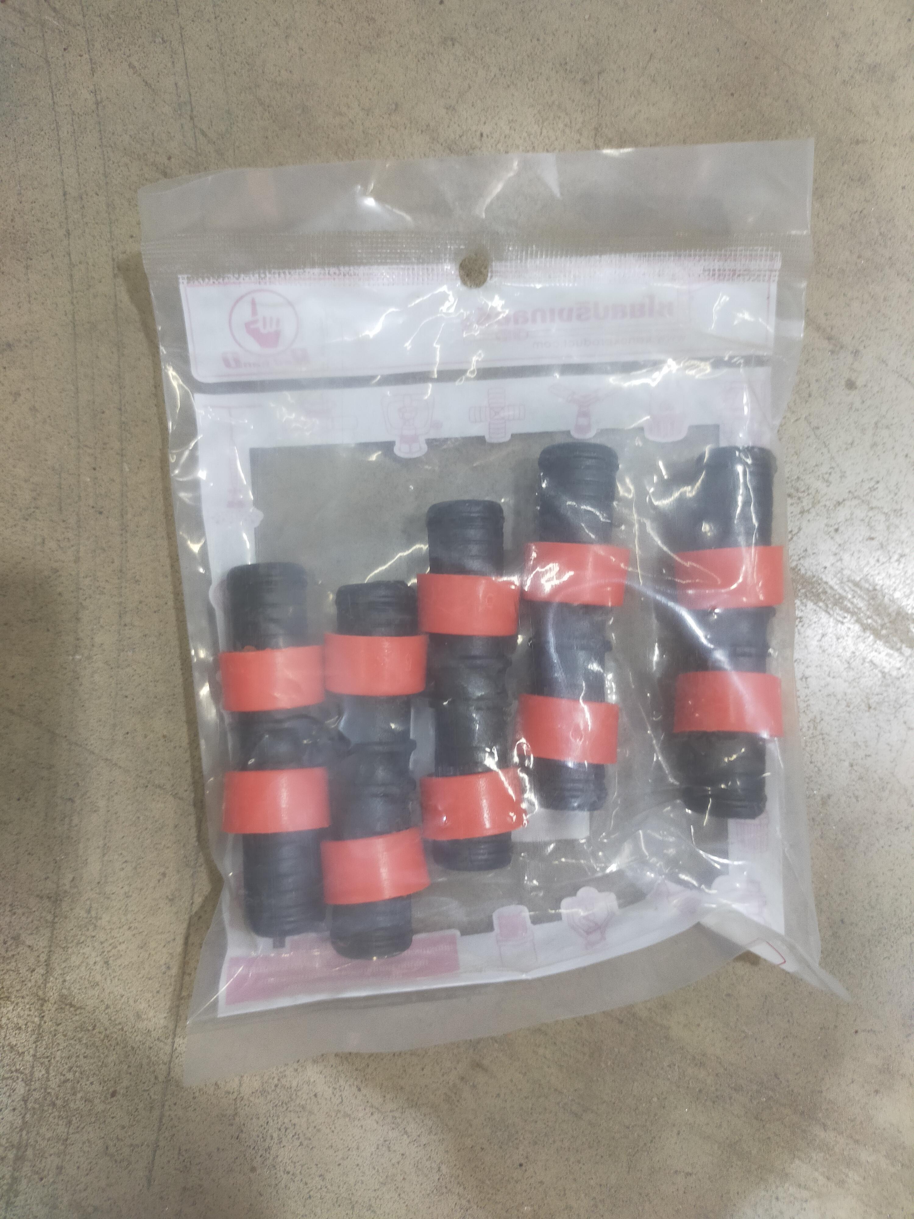 KANOK ข้อต่อตรงเทปน้ำหยด 16mm  PNP 350-140PNP สีส้ม *5 แบรนด์ กนก โปรดักส์ - การเกษตร ราคา 10 บาท