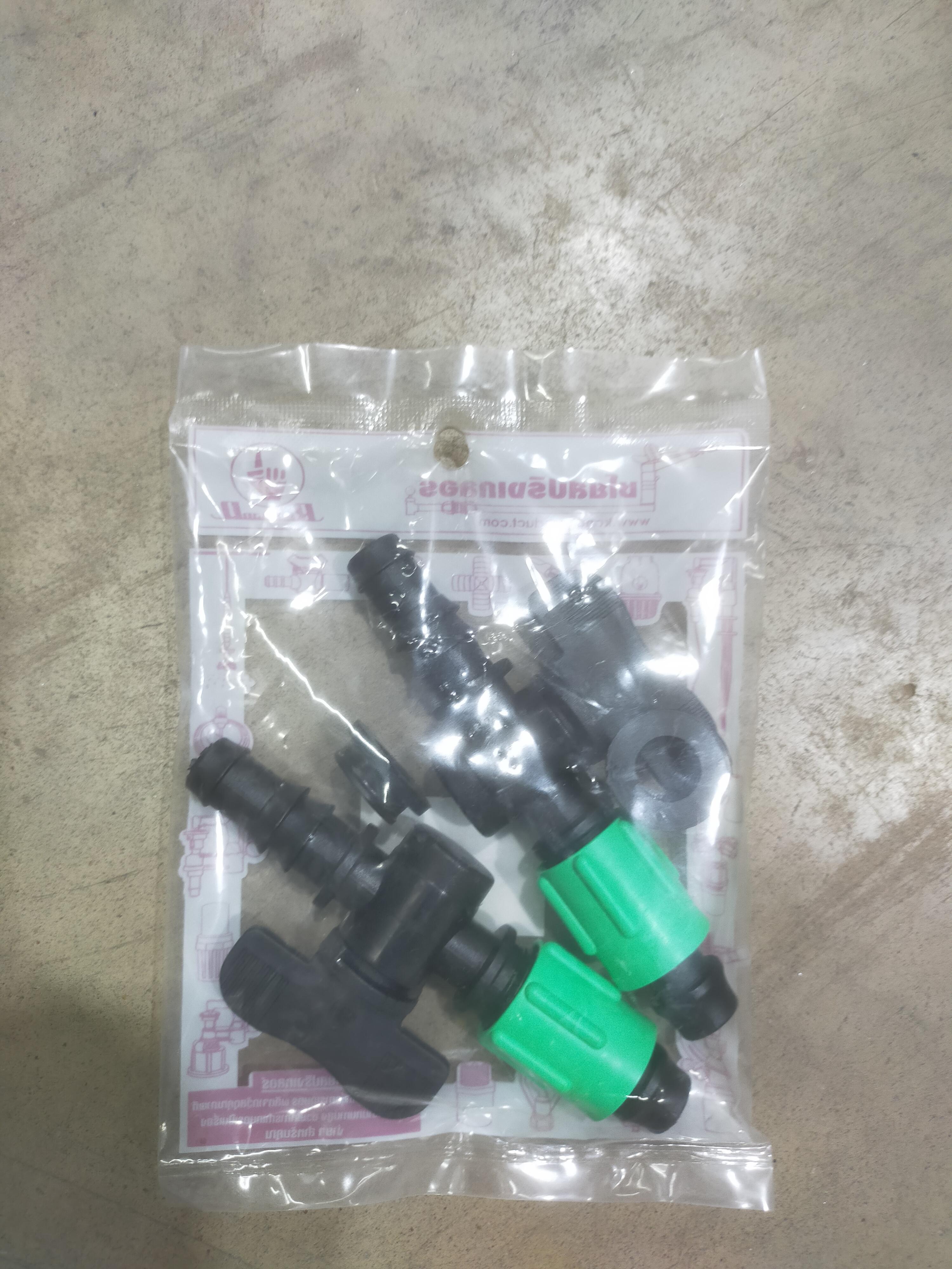 KANOK วาล์วข้อต่อเปอร์เมท-เทปน้ำหยด16*16mm. PNP หัวเขียว 387-141PNP (G) *2 แบรนด์ กนก โปรดักส์ - การเกษตร ราคา 12 บาท