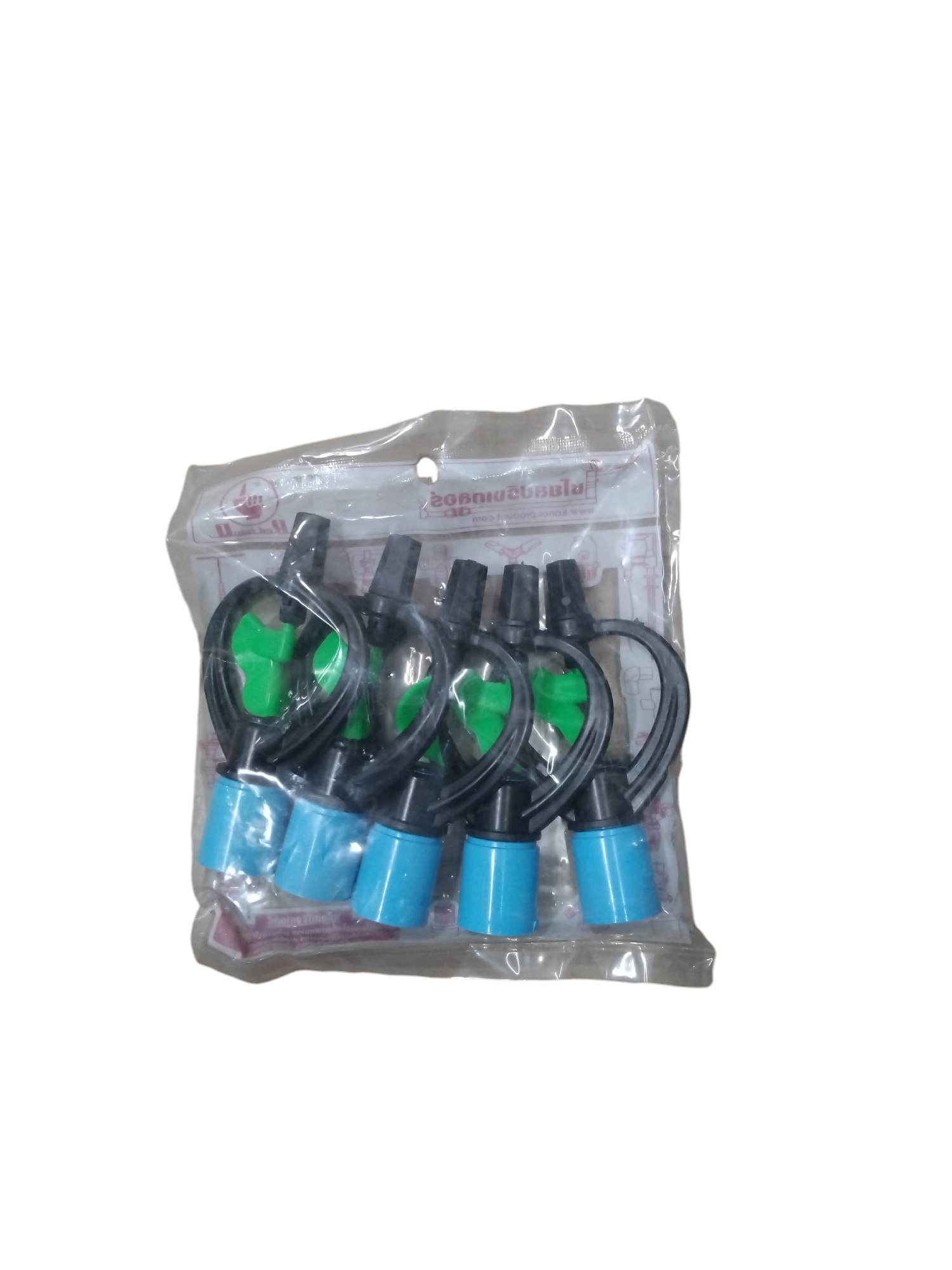 KANOK สปริงเกลอร์ใบหูช้างหมุนรอบตัว+ฝาครอบ1/2 301B-C1 *5 แบรนด์ กนก โปรดักส์ - การเกษตร ราคา 42 บาท