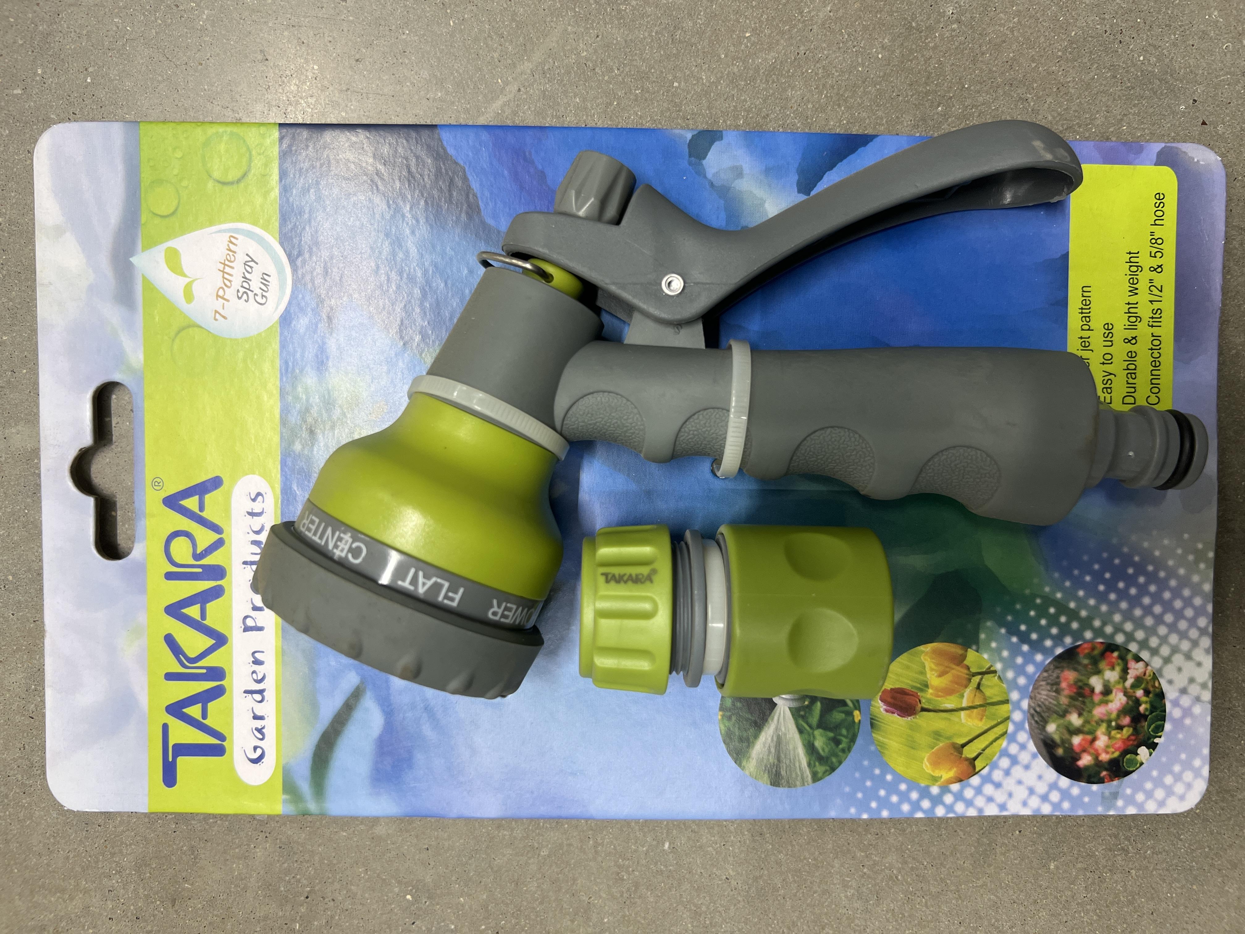 TAKARA หัวฉีดน้ำ ปรับน้ำ7รูปแบบ DGT2006 แบรนด์ TAKARA - การเกษตร ราคา 139 บาท