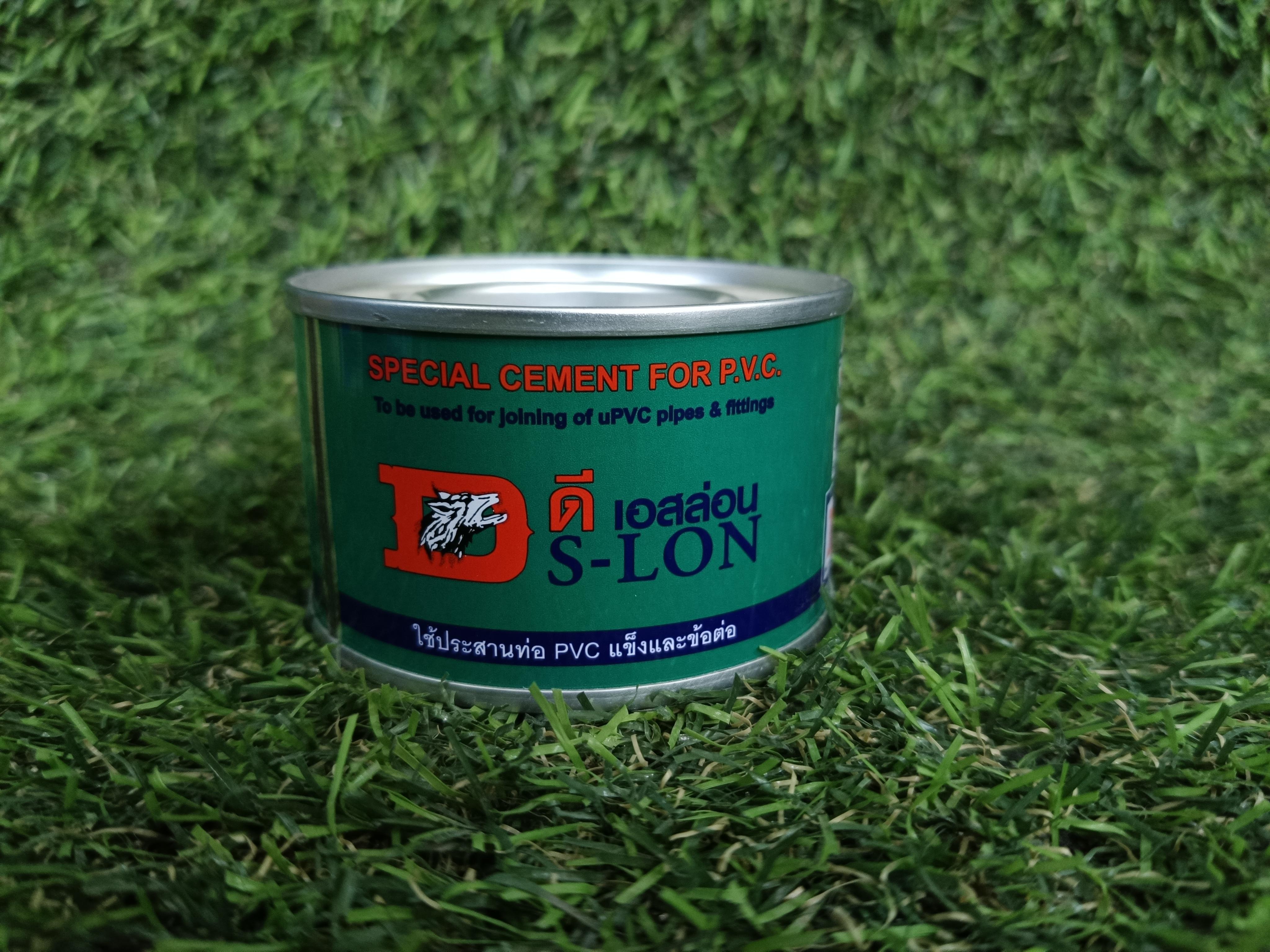 D PS-LON กาวทาท่อตราหมา 50 กรัม (20กระป๋อง/ลัง) แบรนด์ บางกอกโลหะกิจ - การเกษตร ราคา 20 บาท