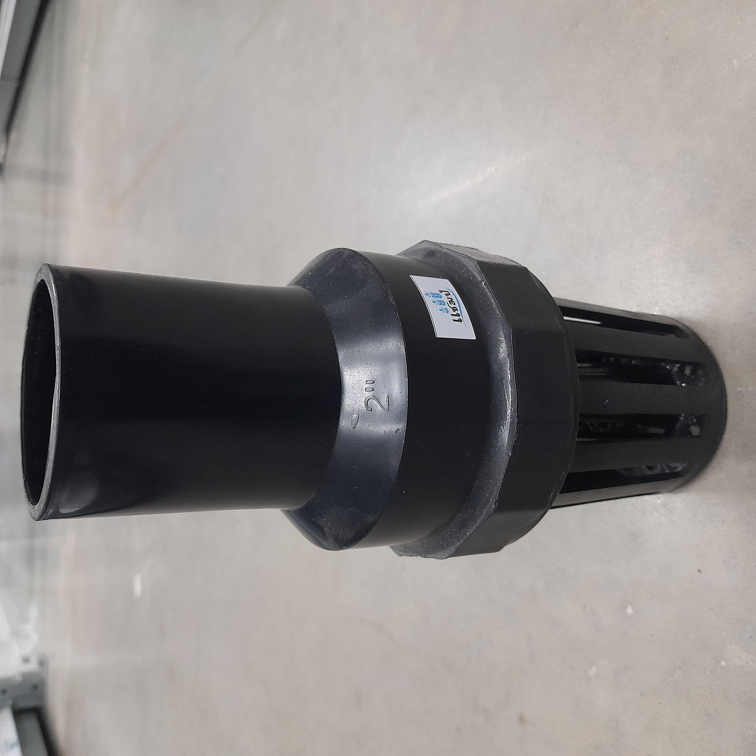 KANOK ฟุตวาล์วสวมท่อPVC 2 ลิ้นน้ำไทย สีดำ 233-50A-CP - ภาพที่ 3