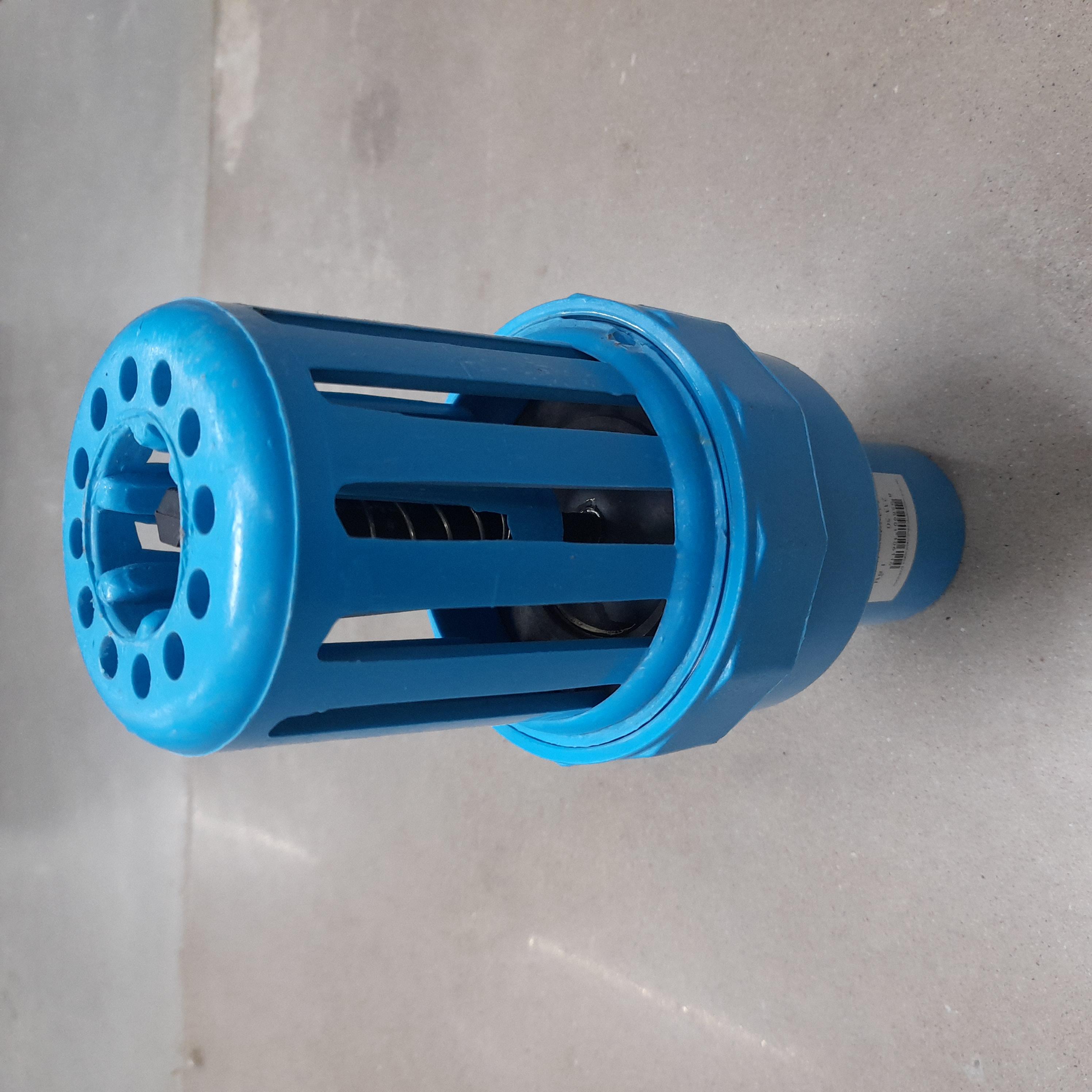 KANOK ฟุตวาล์วสวมอุปกรณ์PVC ลิ้นน้ำไทยสวมท่อ1-1/2นิ้ว ฟ้า 2นิ้ว 233-50 แบรนด์ กนก โปรดักส์ - การเกษตร ราคา 155 บาท