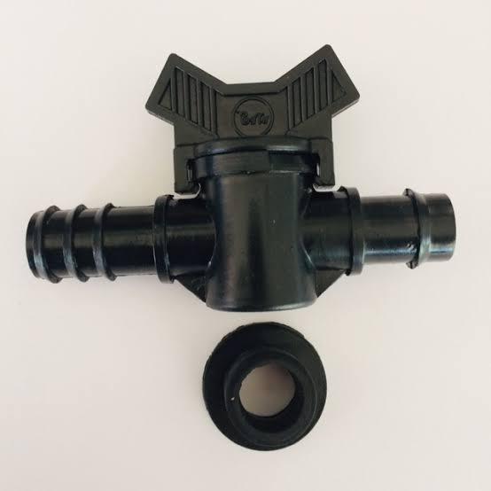 KANOK วาล์วหางปลาสวมท่อPE20*20mm.-ยางเปอร์เมท 384-20 *2 แบรนด์ กนก โปรดักส์ - การเกษตร ราคา 30 บาท