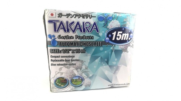 TAKARA โรลม้วนสายยางอัตโนมัติ(AUTO-REEL) DGT1149-S 1/2x15ม. - ภาพที่ 8