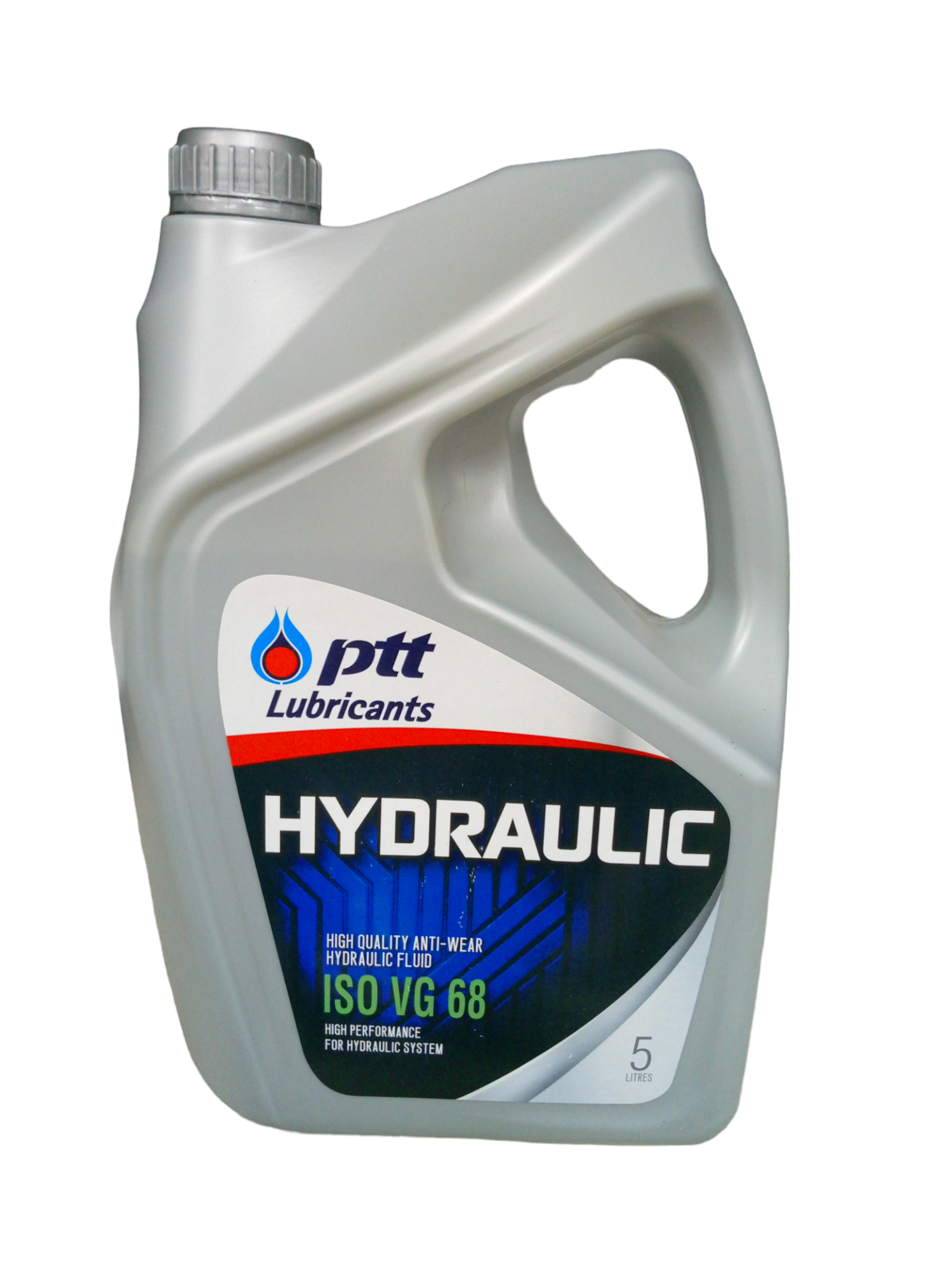 PTT น้ำมันไฮโดรลิค 68 5L. (4/ลัง) - การเกษตร ราคา 590 บาท