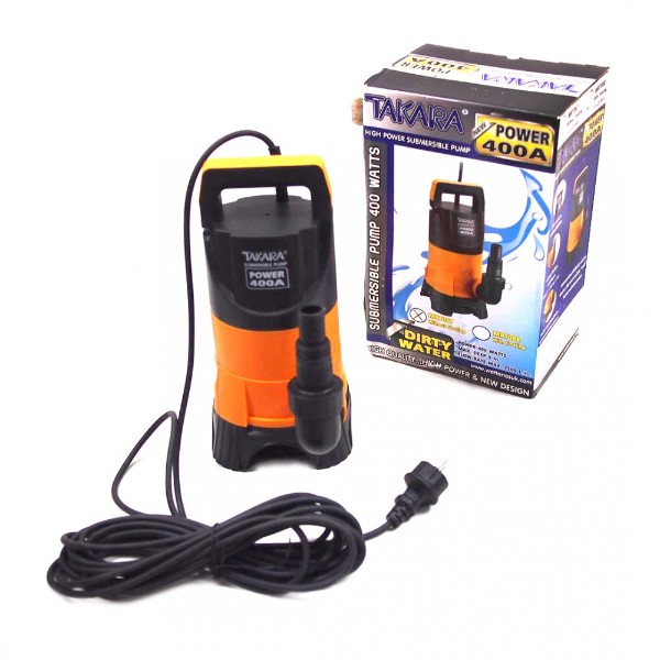 TAKARA ปั๊มจุ่มแช่พลาสติก POWER-400A 400W(ลูกลอย)1,1-1/4,1-1/2 - ภาพที่ 5
