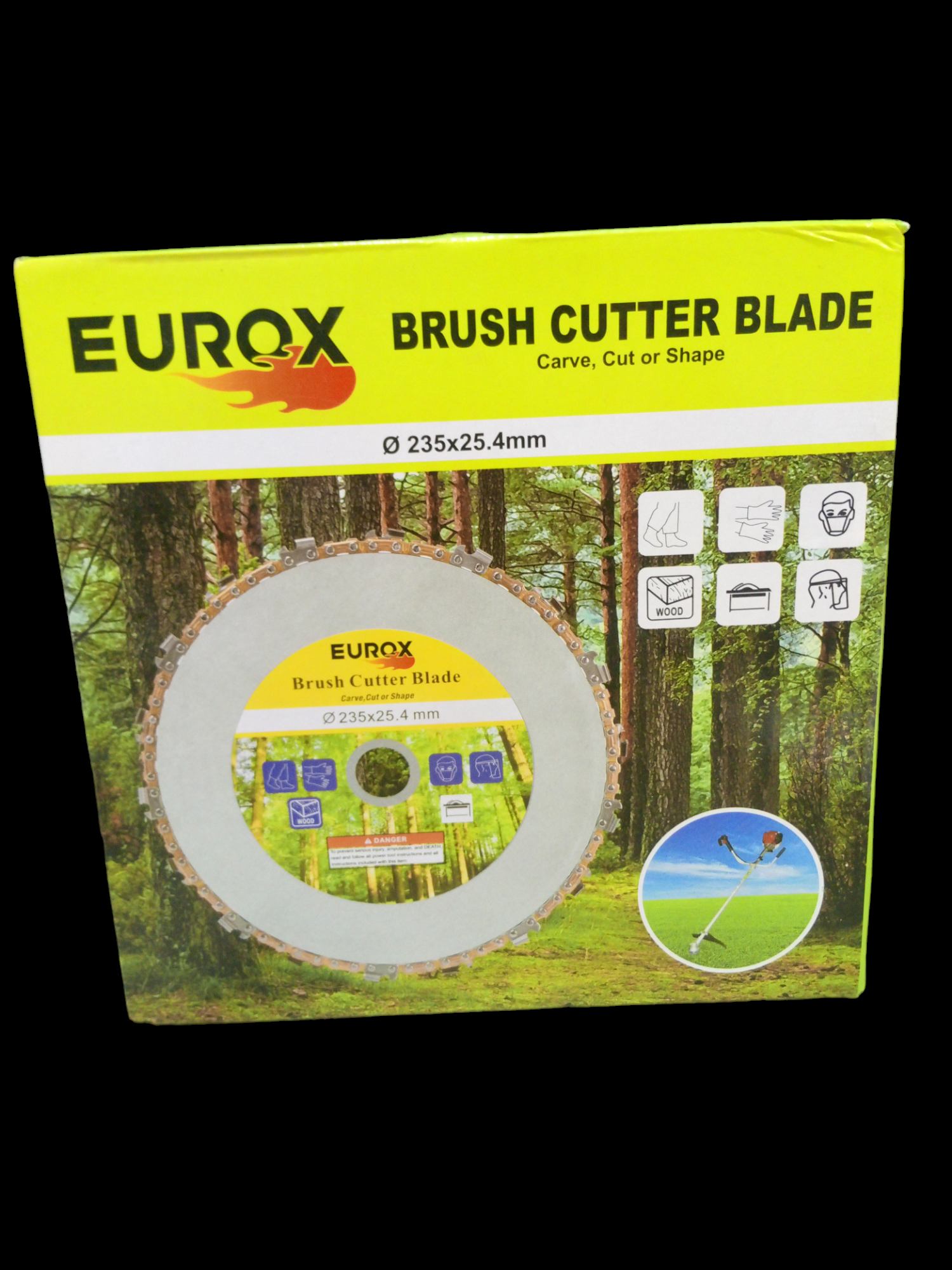 EUROX ใบตัดหญ้าฟันโซ่ 9 18 ฟัน แบรนด์ EUROX - การเกษตร ราคา 260 บาท