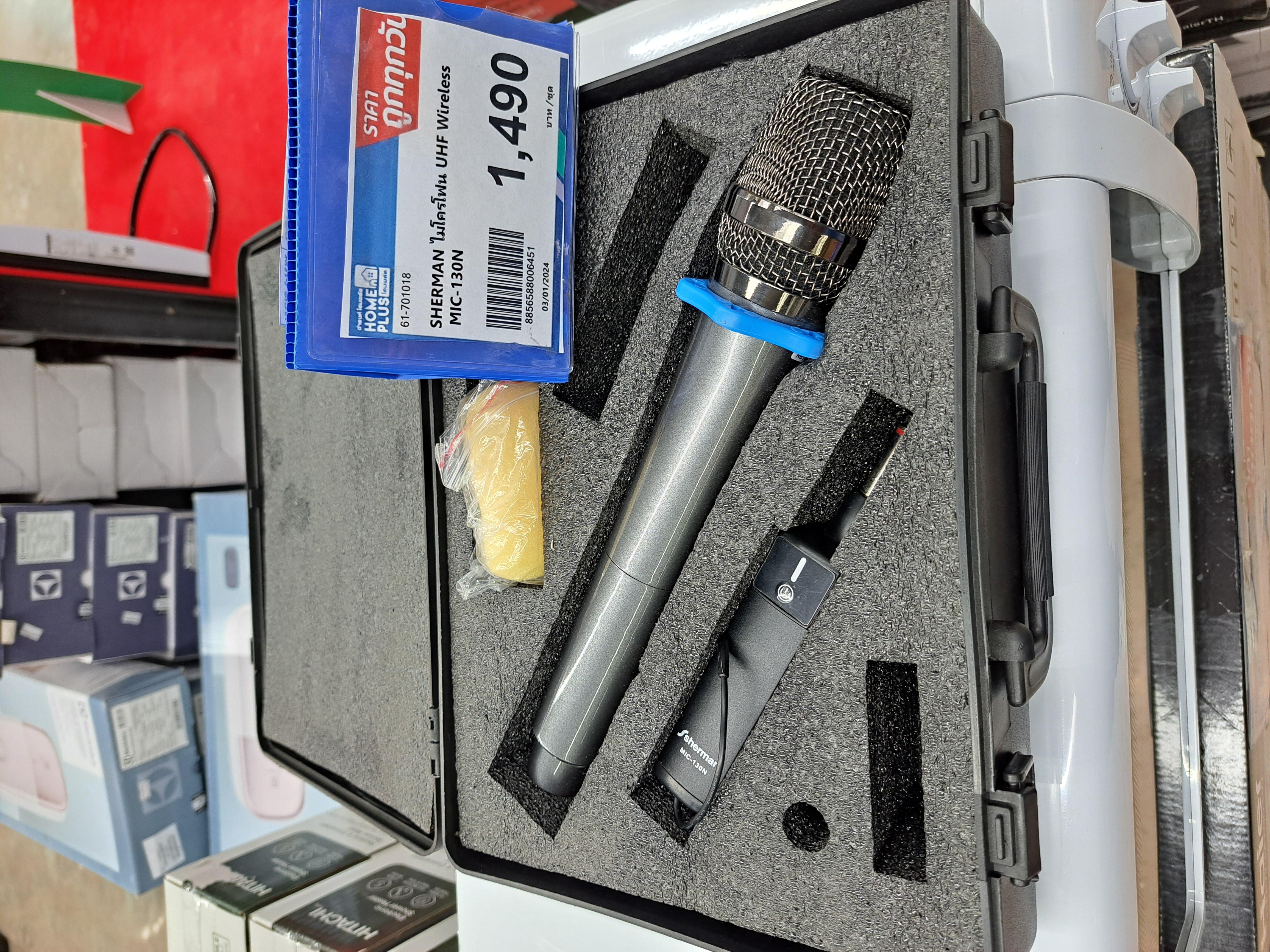 SHERMAN ไมโครโฟน UHF Wireless MIC-130N - ภาพที่ 3