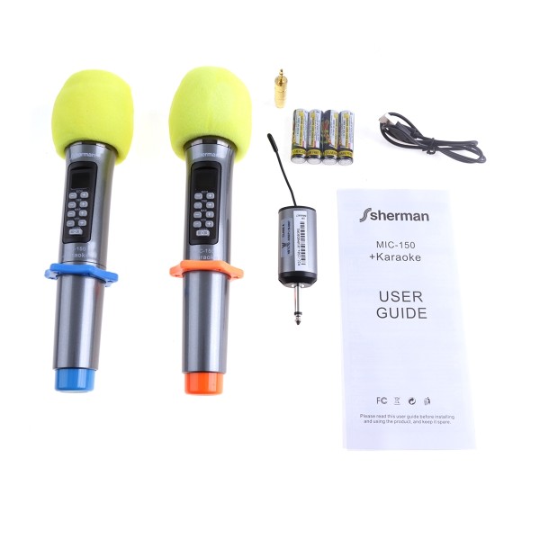 SHERMAN ไมโครโฟน UHF Wireless MIC-150+ - ภาพที่ 6