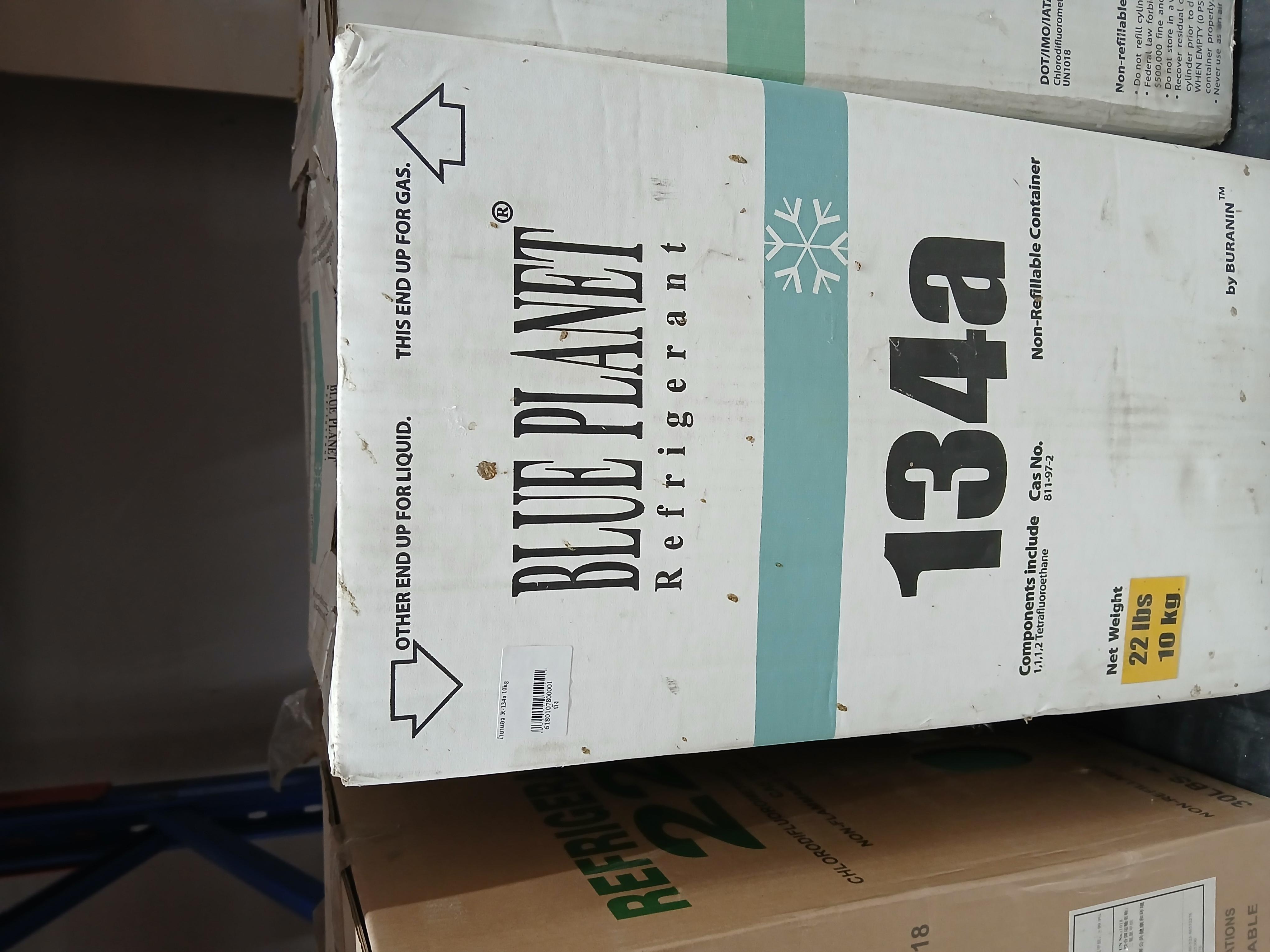 น้ำยาแอร์ R-134a 10kg - เครื่องใช้ไฟฟ้า ราคา 2,590 บาท
