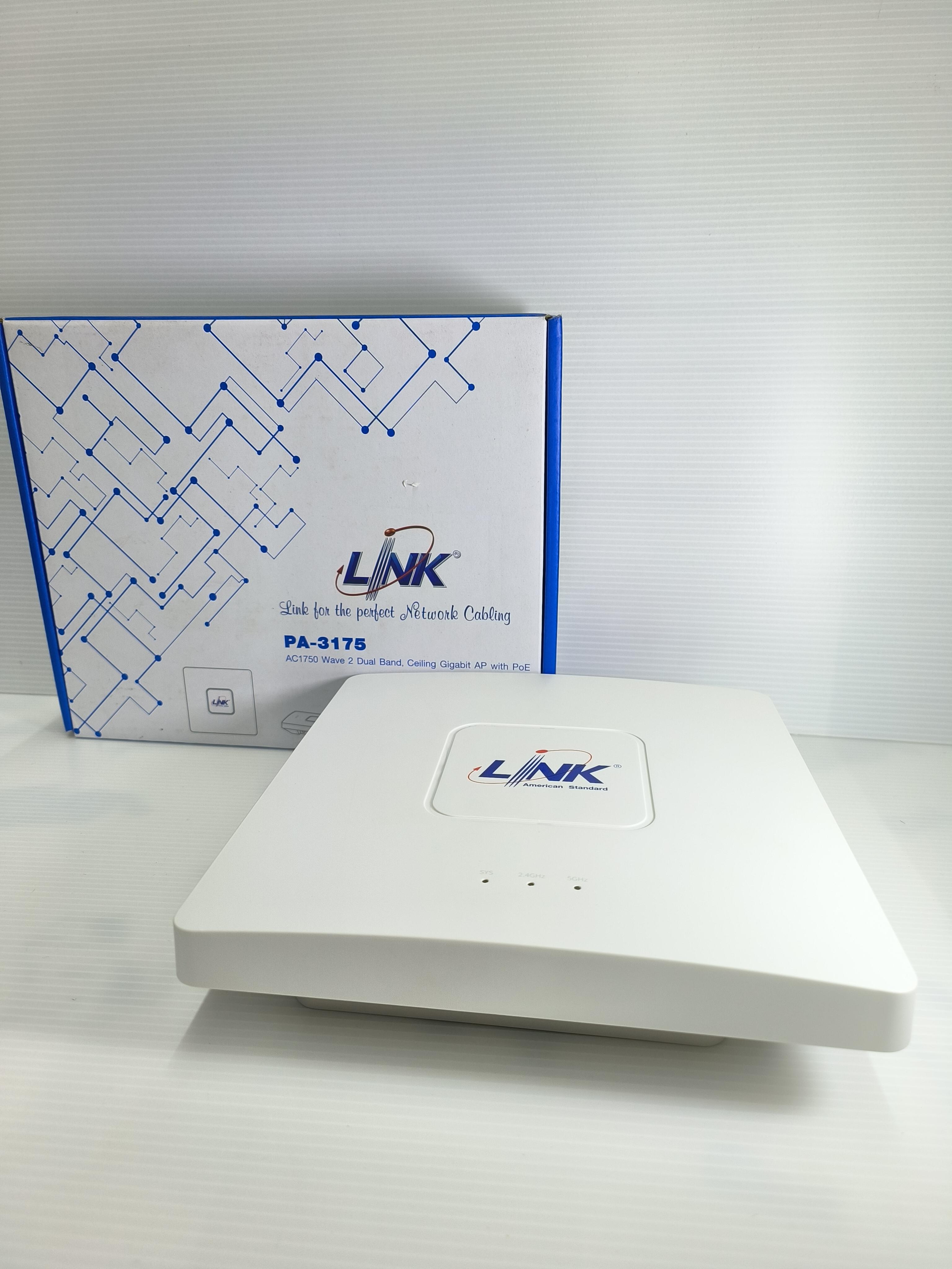 LINK WIFI ACCESS POINT w/POE PA-3175 Wave 2 Dual Band PA3175 แบรนด์ อินเตอร์ลิ้งค์ - เครื่องใช้ไฟฟ้า ราคา 2,430 บาท