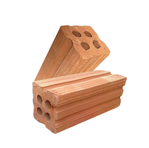 อิฐแดง 4 รู 5x6x15 ซม. (60ก้อน) 