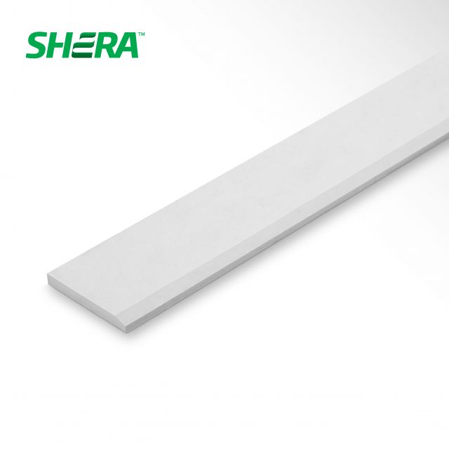 ไม้เชิงชายเฌอร่า 8*4ม. เรียบลบขอบ ธรรมชาติ EA006(1.6*20*400) แบรนด์ SHERA - โครงสร้าง