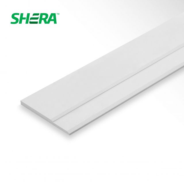 เชิงชายเฌอร่า รุ่นวันพลัส 1.6*23.5*300 สีธรรมชาติ แบรนด์ SHERA - โครงสร้าง