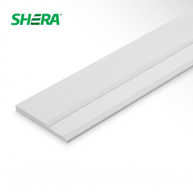 เชิงชายเฌอร่า รุ่นวันพลัส 2.2*23.5*400 สีธรรมชาติ แบรนด์ SHERA - โครงสร้าง