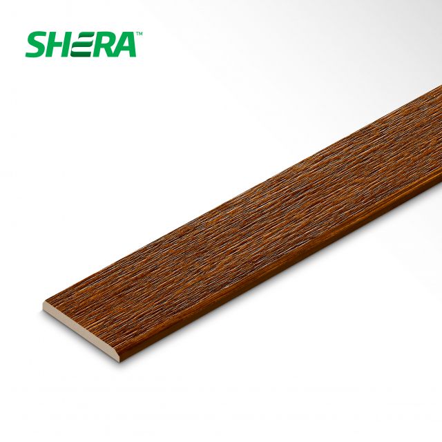 ไม้ระแนงเฌอร่า 0.8*7.5*300 เสี้ยน ขอบวี สักทองดำ 3*3ม.