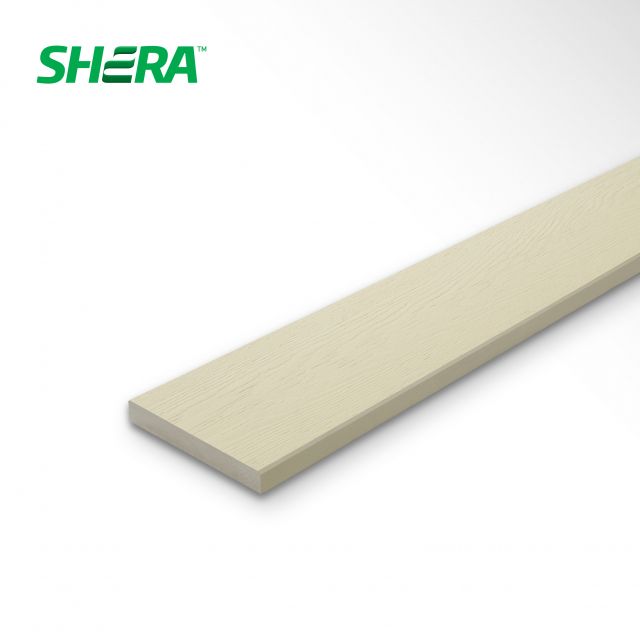 ไม้พื้นตกแต่งเฌอร่า 2.5*20*300 สีขาวมะลิ ชัยพฤกษ์ 1*8*3ม. แบรนด์ SHERA - โครงสร้าง