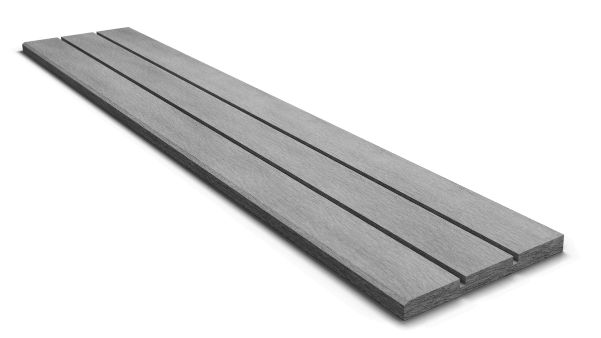 ไม้พื้นคอนวูด รุ่น D2 เซาะร่อง 2 ร่อง  สีธรรมชาติ ลายเสี้ยนไม้ 1*12*3ม. แบรนด์ CONWOOD - โครงสร้าง