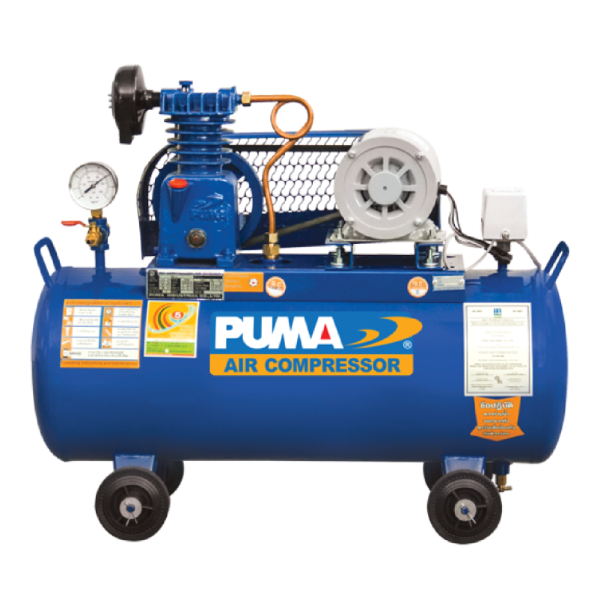 PUMA ปั๊มลมสายพานพร้อมมอเตอร์ PP1-PPM220V 1/4HP 36ลิตร