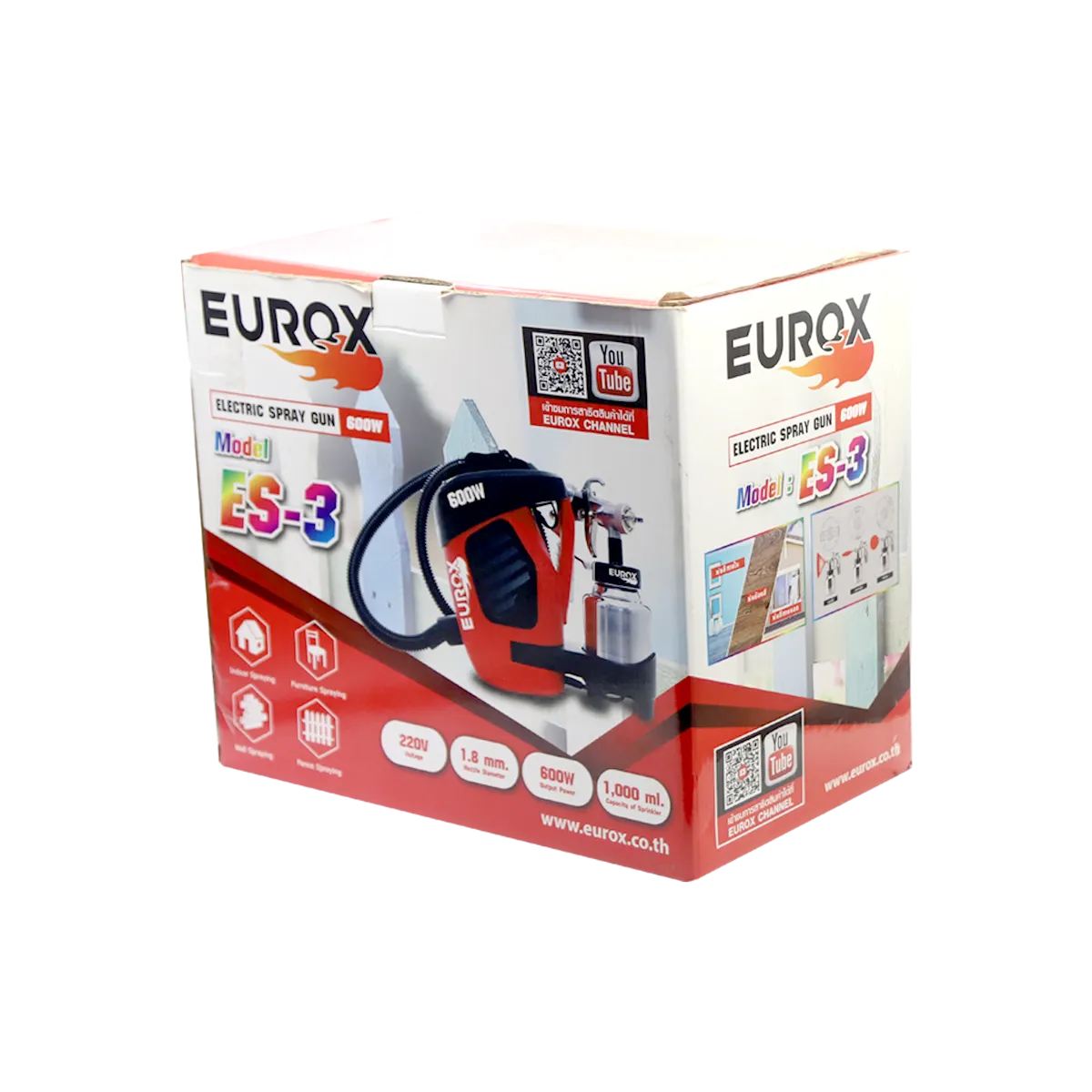 EUROX กาพ่นสีไฟฟ้า ES-3 - ภาพที่ 2